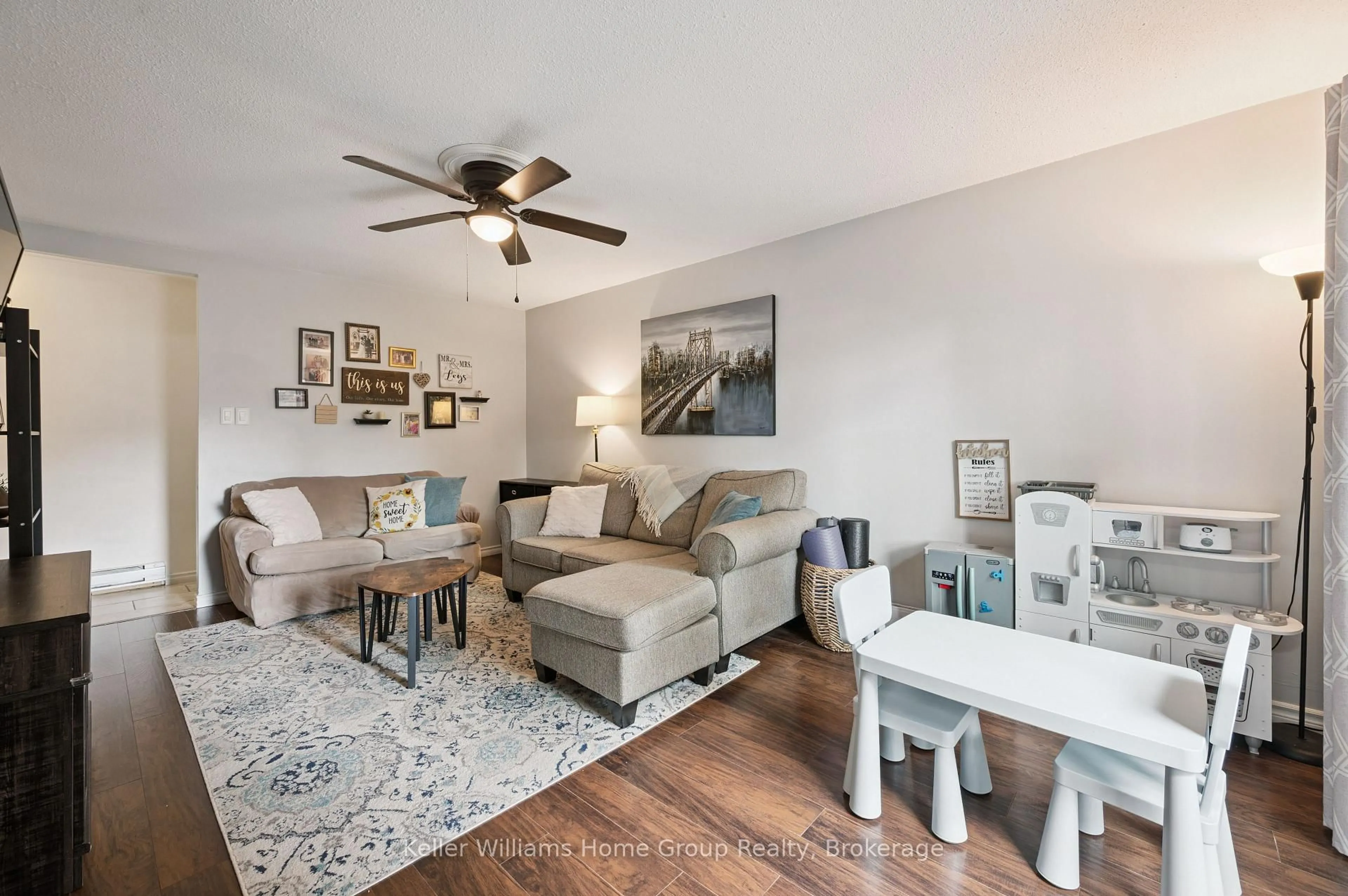 Living room with furniture, unknown for 49 Rhonda Rd #95, Guelph Ontario N1H 7A4