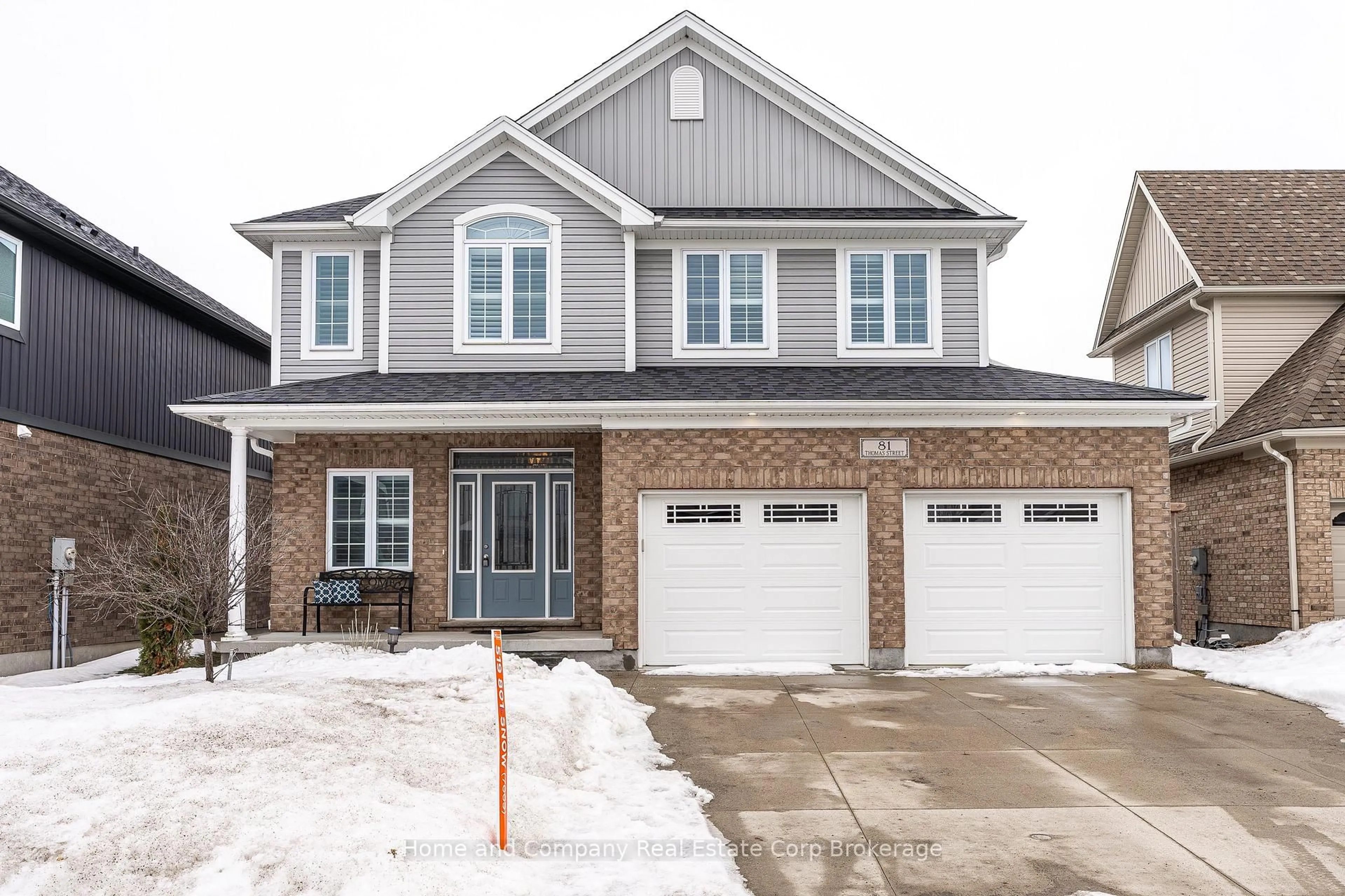 Home with brick exterior material, street for 81 Thomas St, Stratford Ontario N5A 0B9