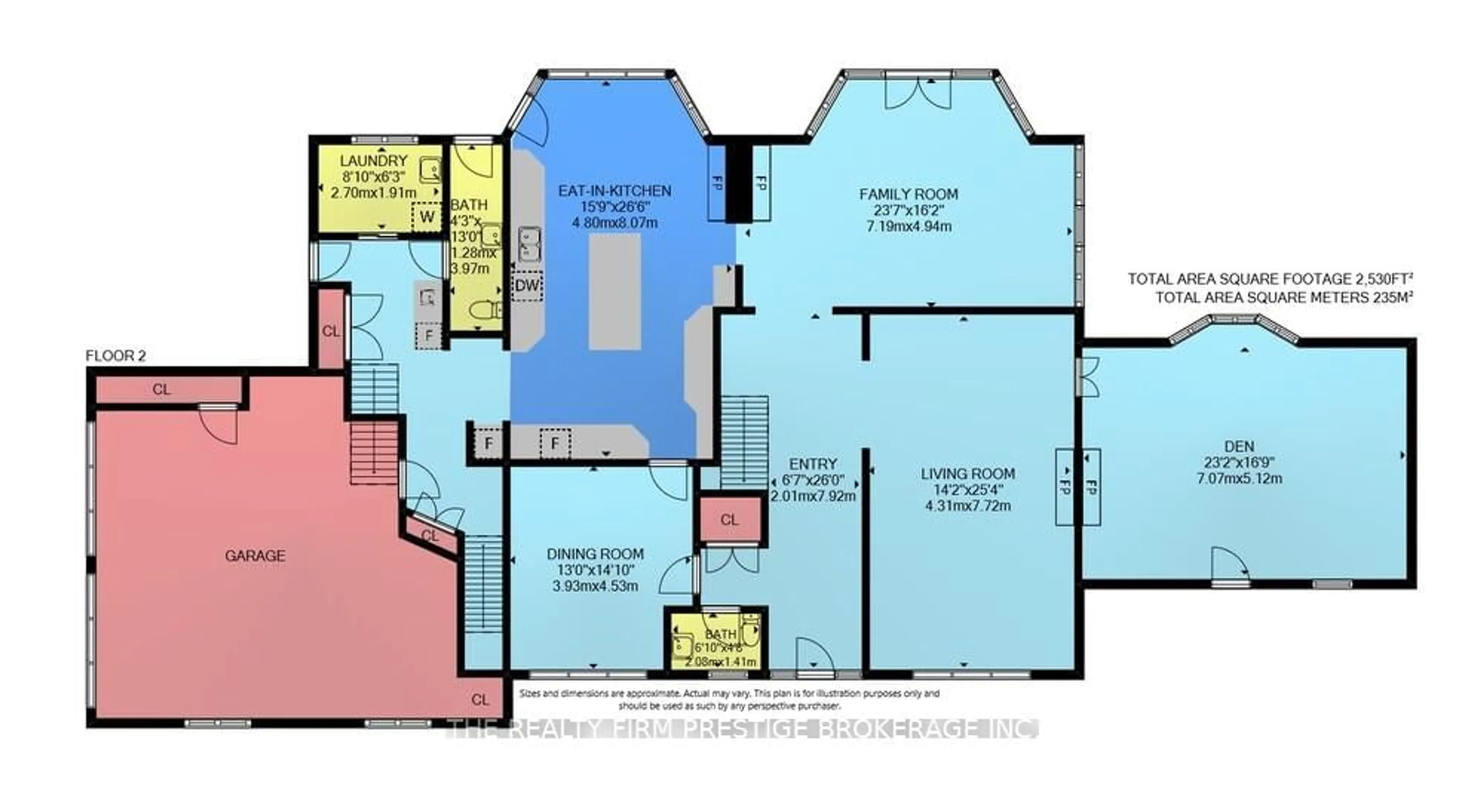 Floor plan for 1597 Ryersie Rd, London North Ontario N6G 2S2