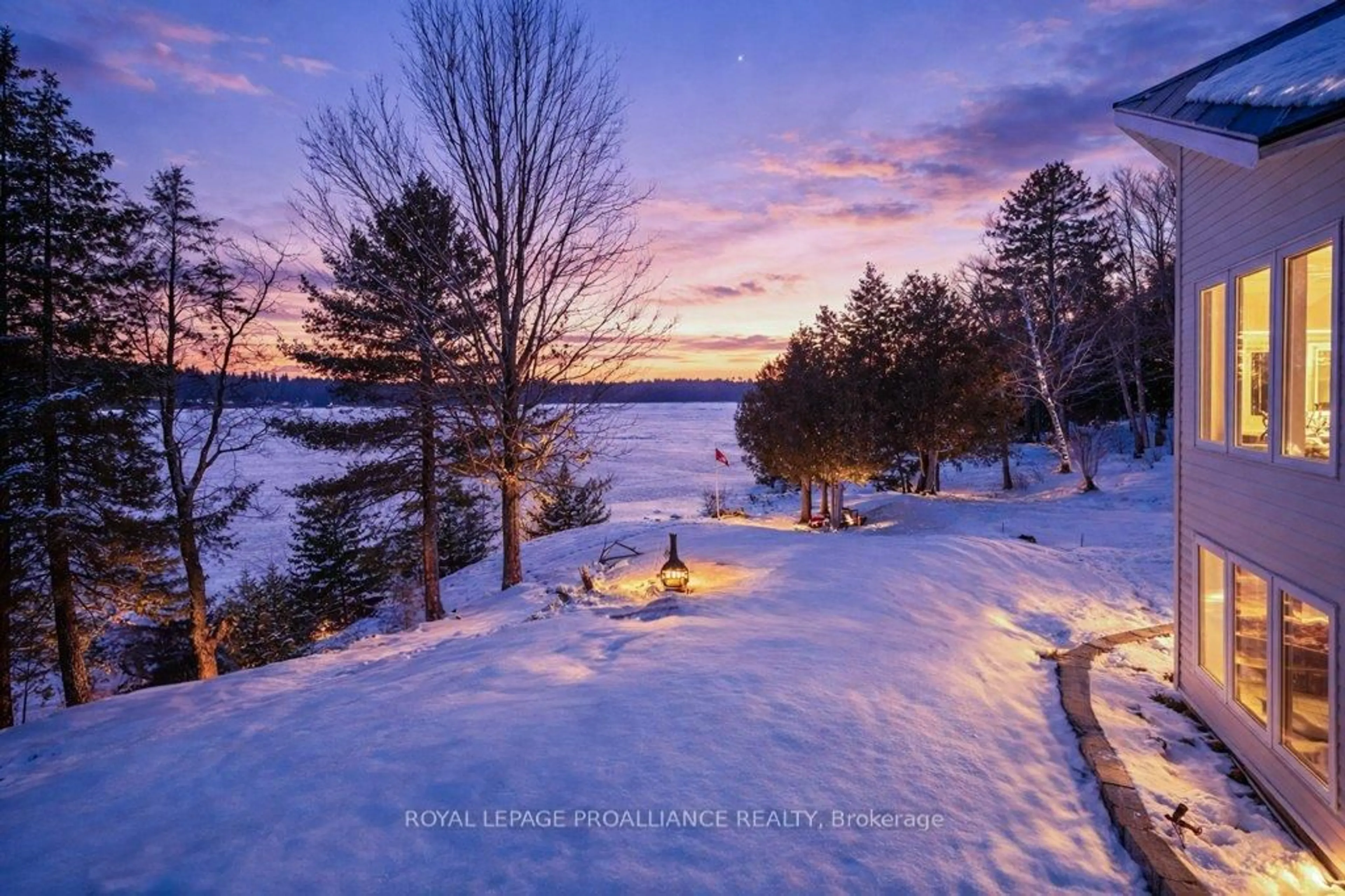 Patio, water/lake/river/ocean view for 5317 Ardoch Rd, Ardoch Ontario K0H 1C0