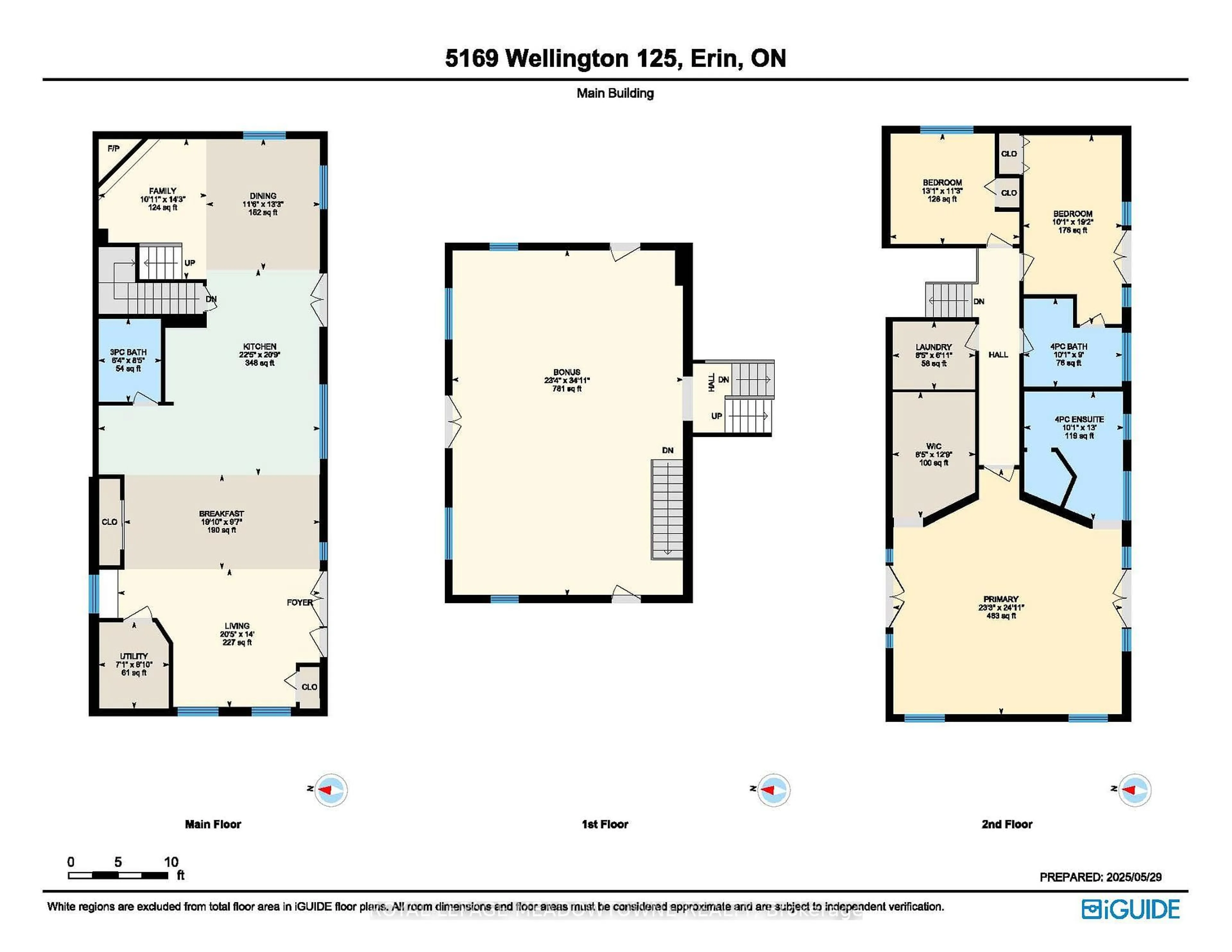 Floor plan for 5169 Wellington 125 Rd, Erin Ontario L7J 2L8