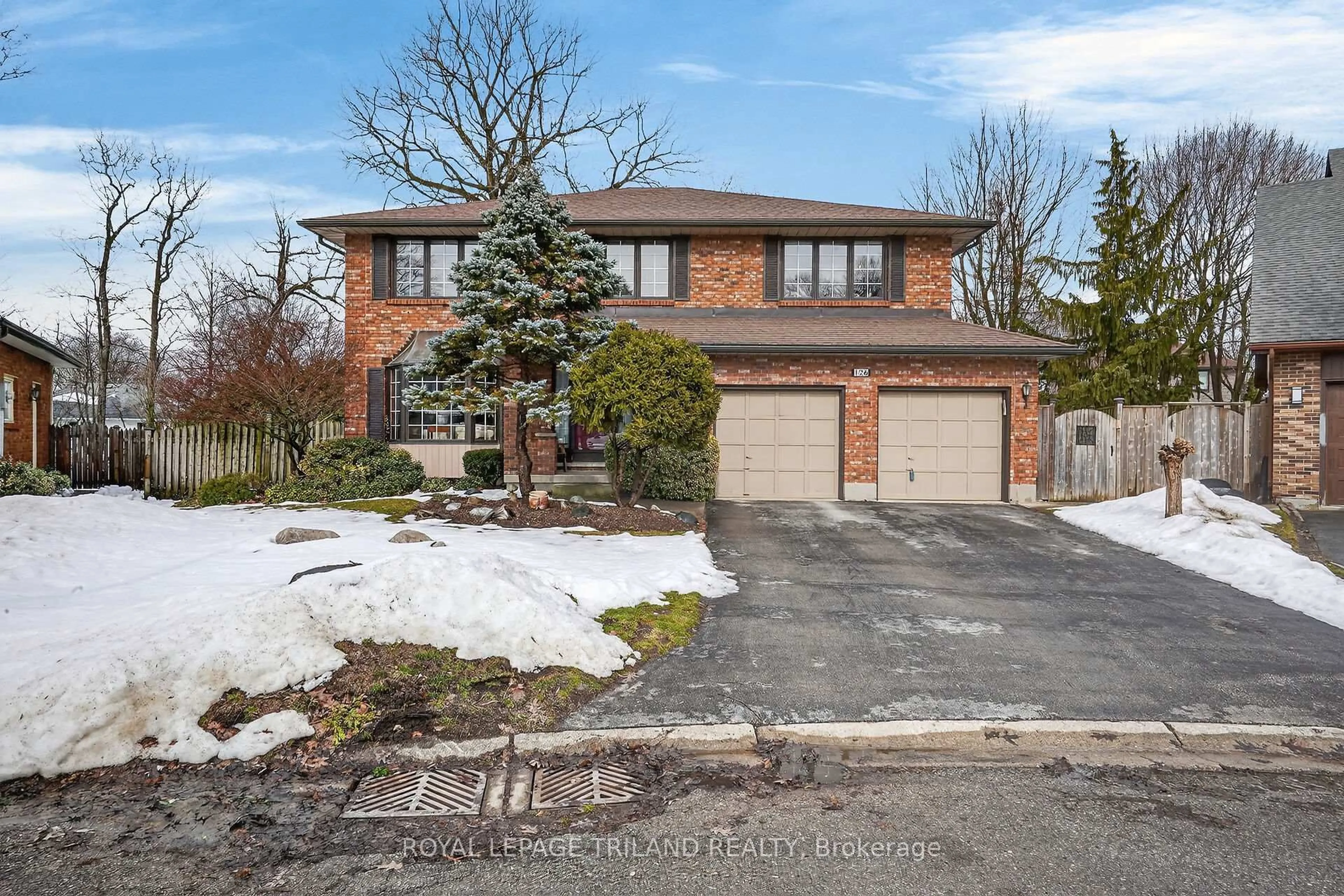 Home with brick exterior material, street for 126 Somerset Rd, London South Ontario N6K 3M8