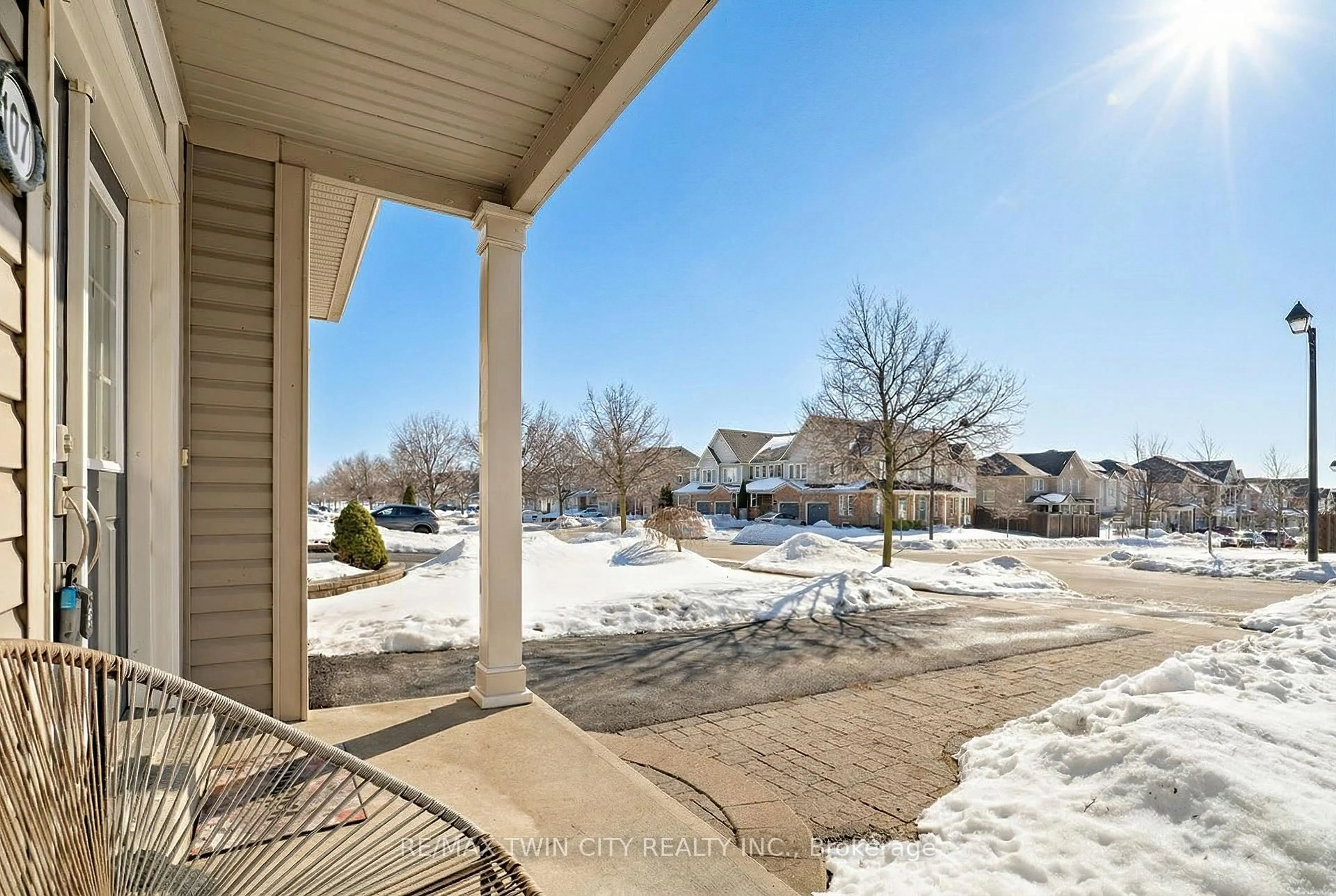 A pic from outside/outdoor area/front of a property/back of a property/a pic from drone, street for 107 Norwich Rd, Woolwich Ontario N0B 1M0