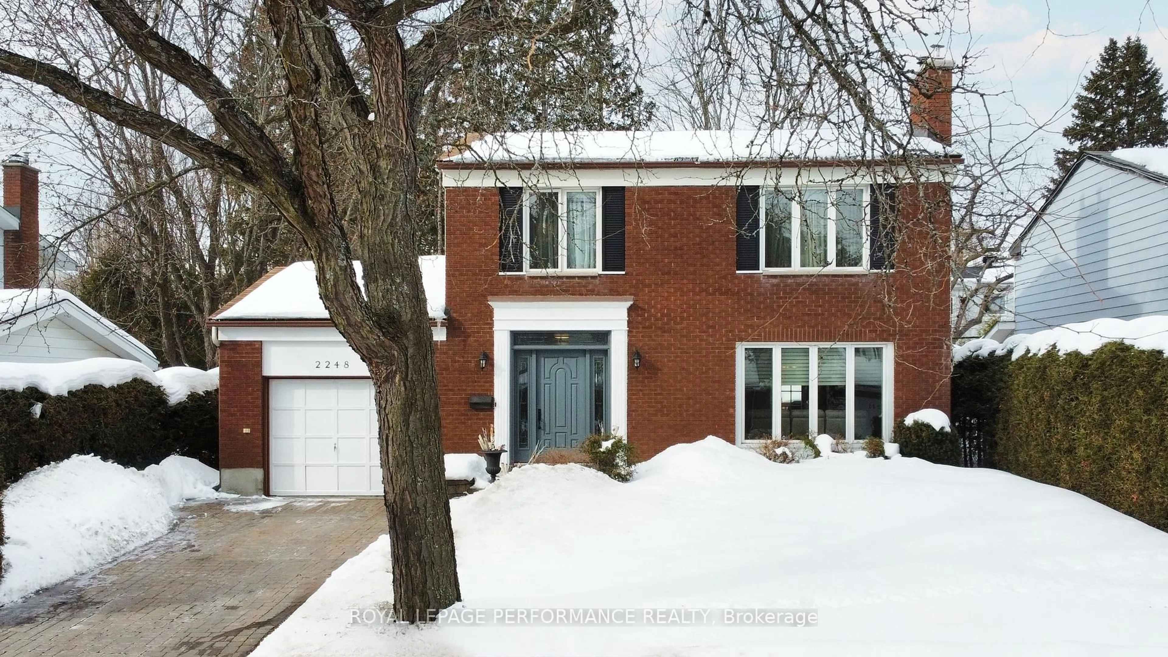 Home with brick exterior material, street for 2248 Quinton St, Ottawa Ontario K1H 6V3