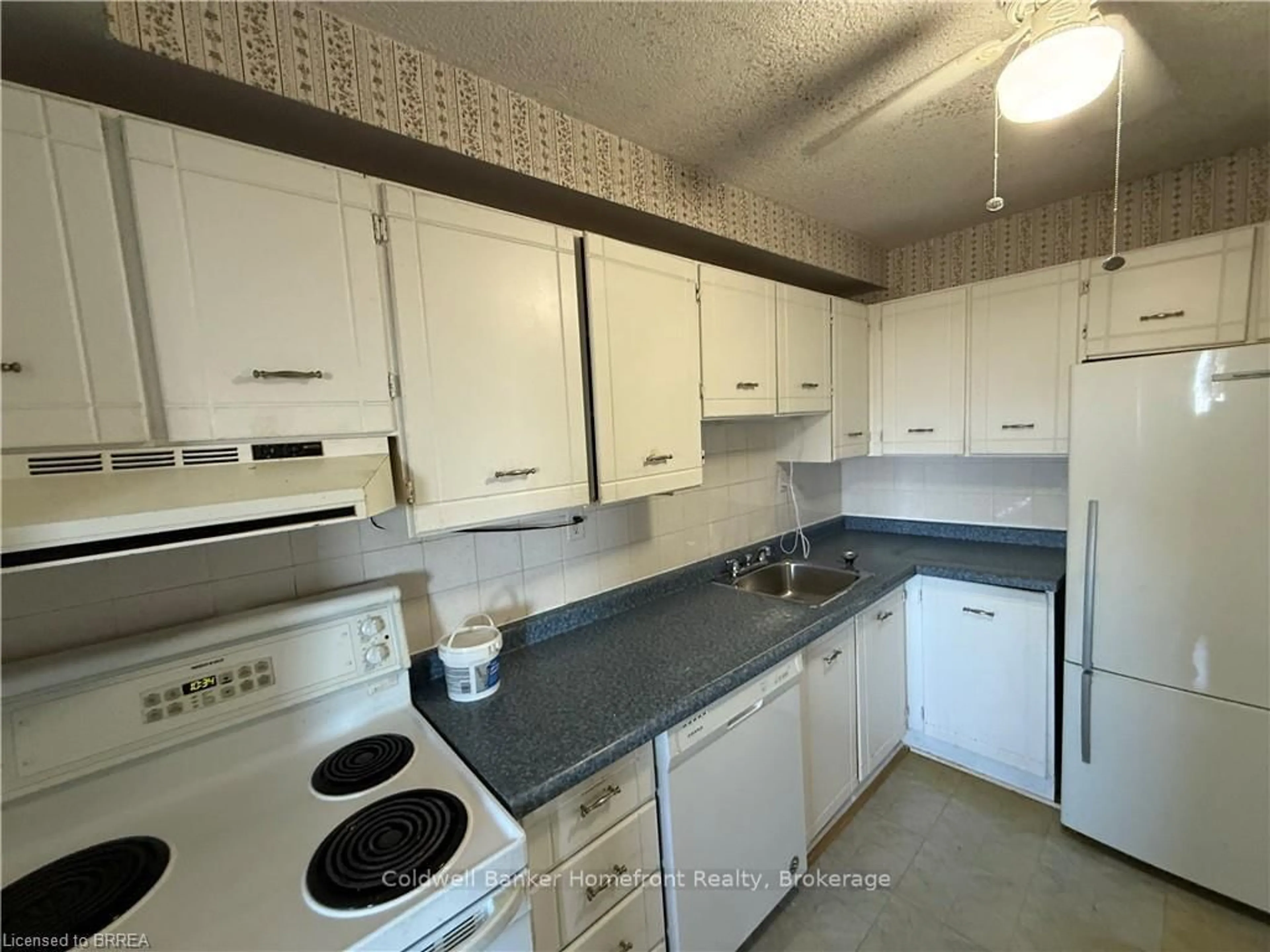 Standard kitchen, unknown for 640 West St #1009, Brantford Ontario N3R 6M3