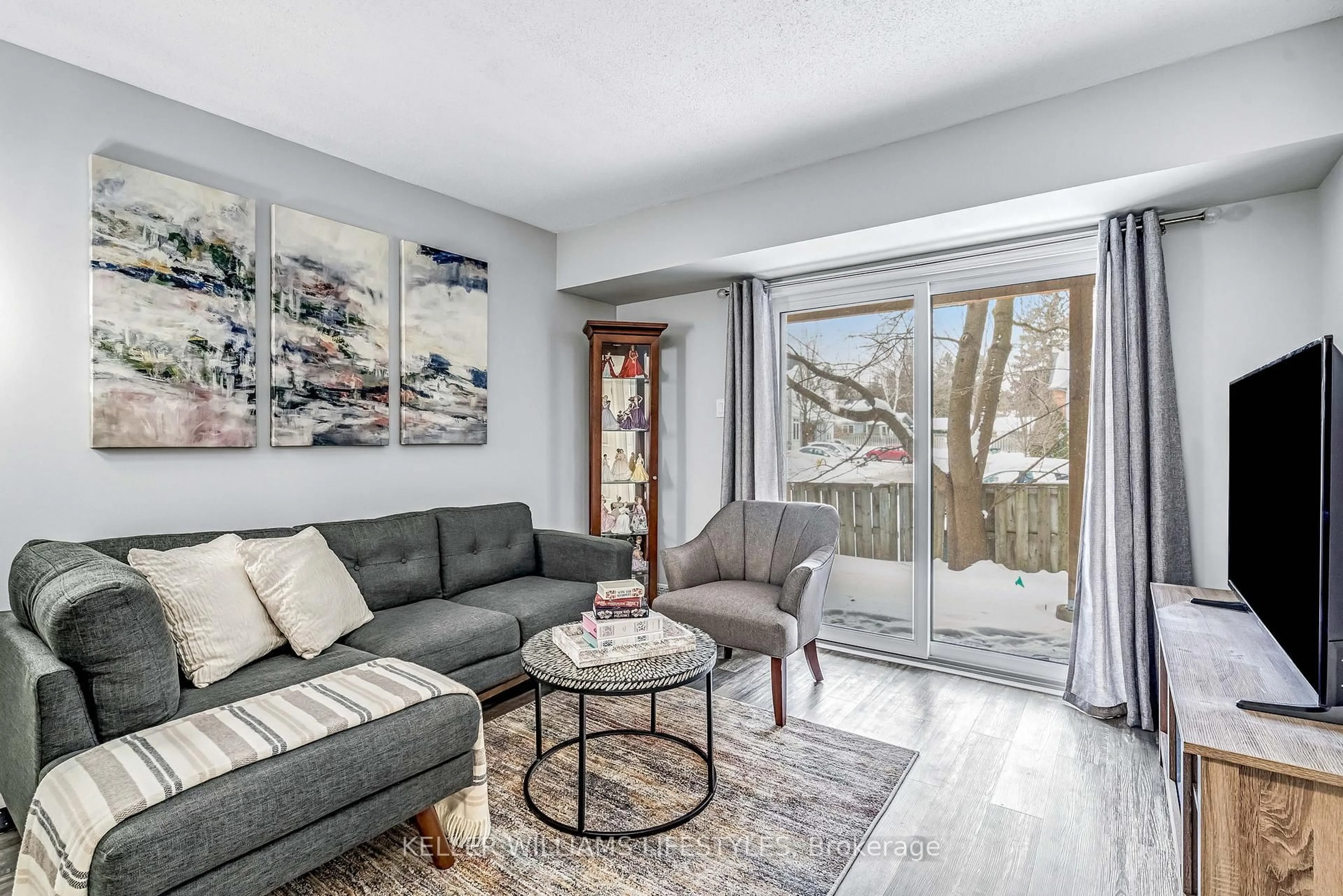 Living room with furniture, unknown for 1399 COMMISSIONERS Rd #26, London South Ontario N6K 4G9