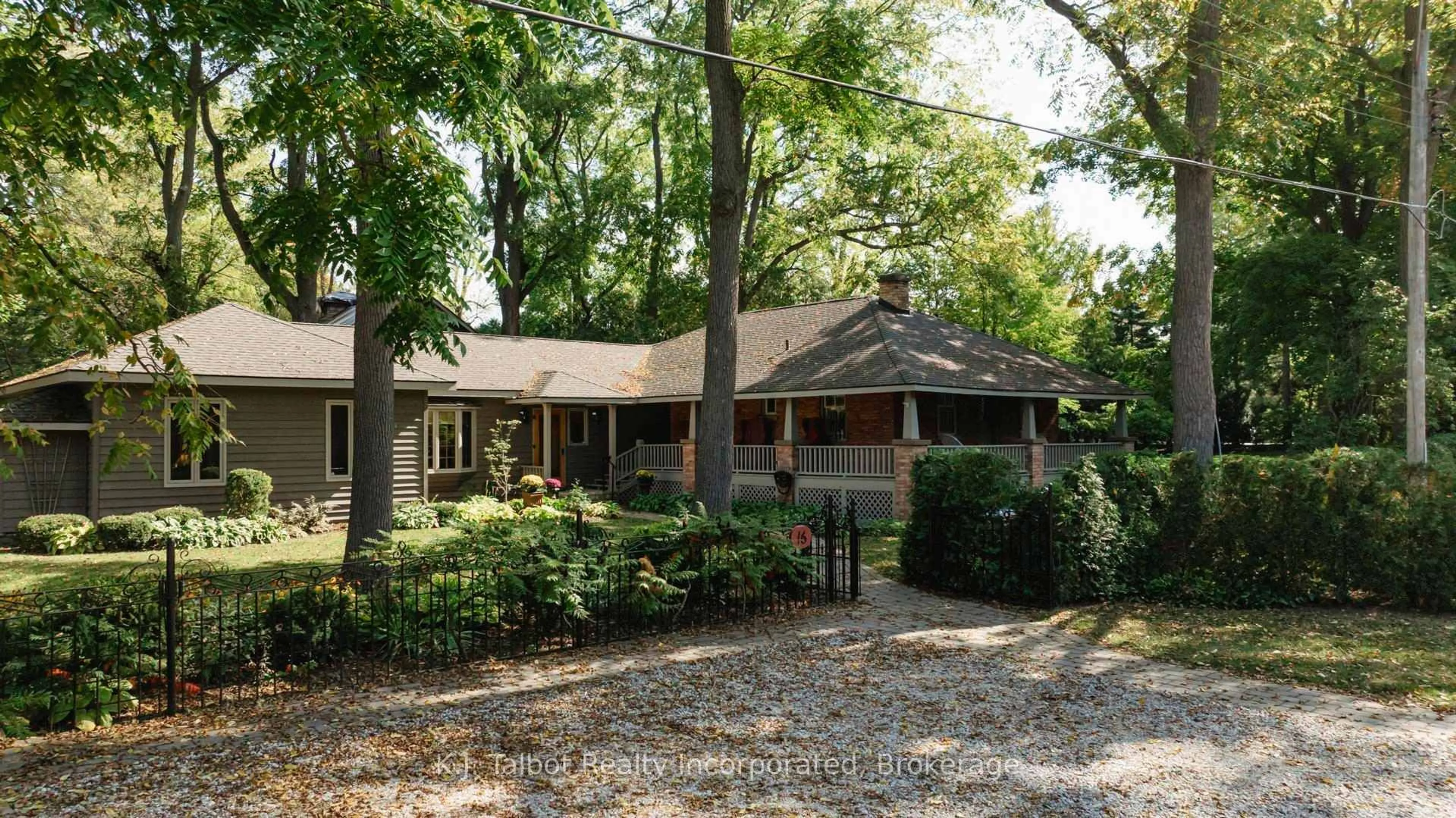 Home with brick exterior material, street for 14 & 16 Chiniquy St, Bluewater Ontario N0M 1G0