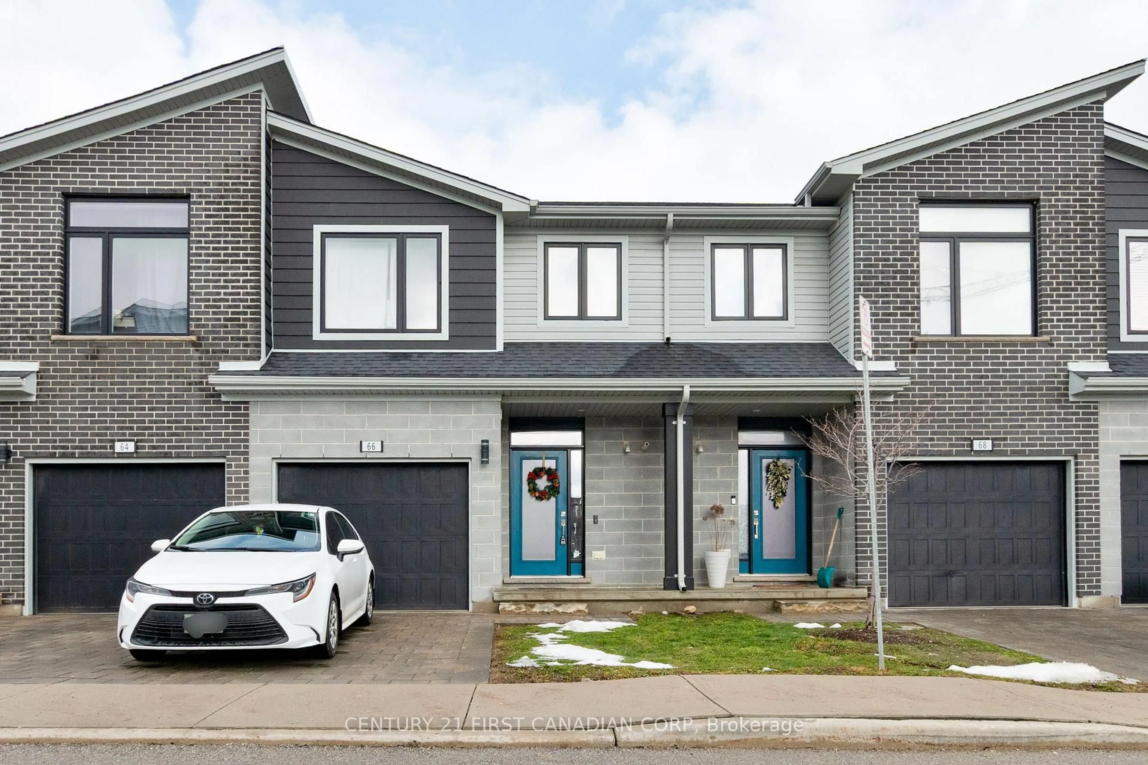 Home with brick exterior material, street for 177 Edgevalley Rd #66, London East Ontario N5V 0C5