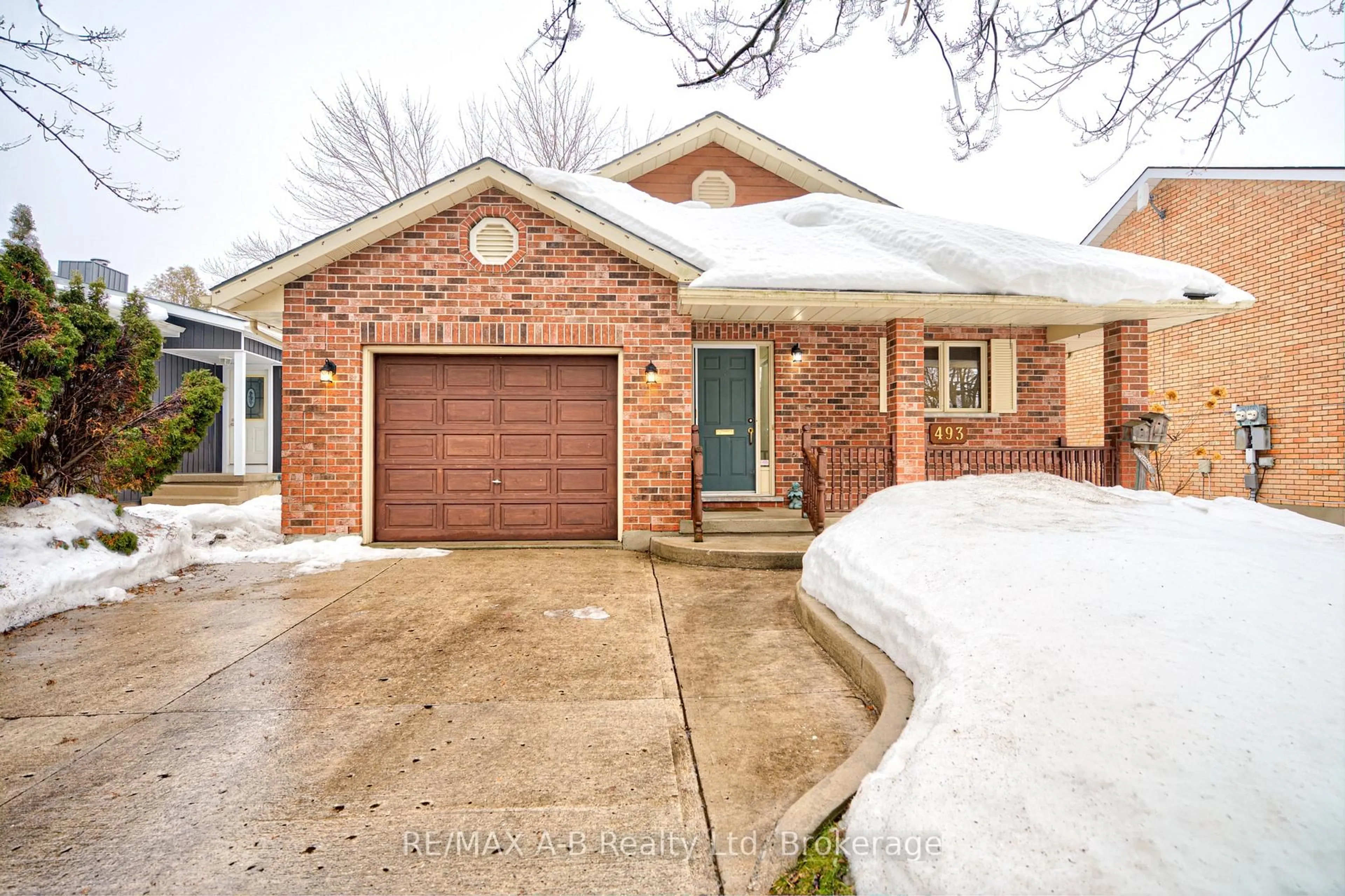 Home with brick exterior material, street for 493 Hibernia St, Stratford Ontario N5A 5W2
