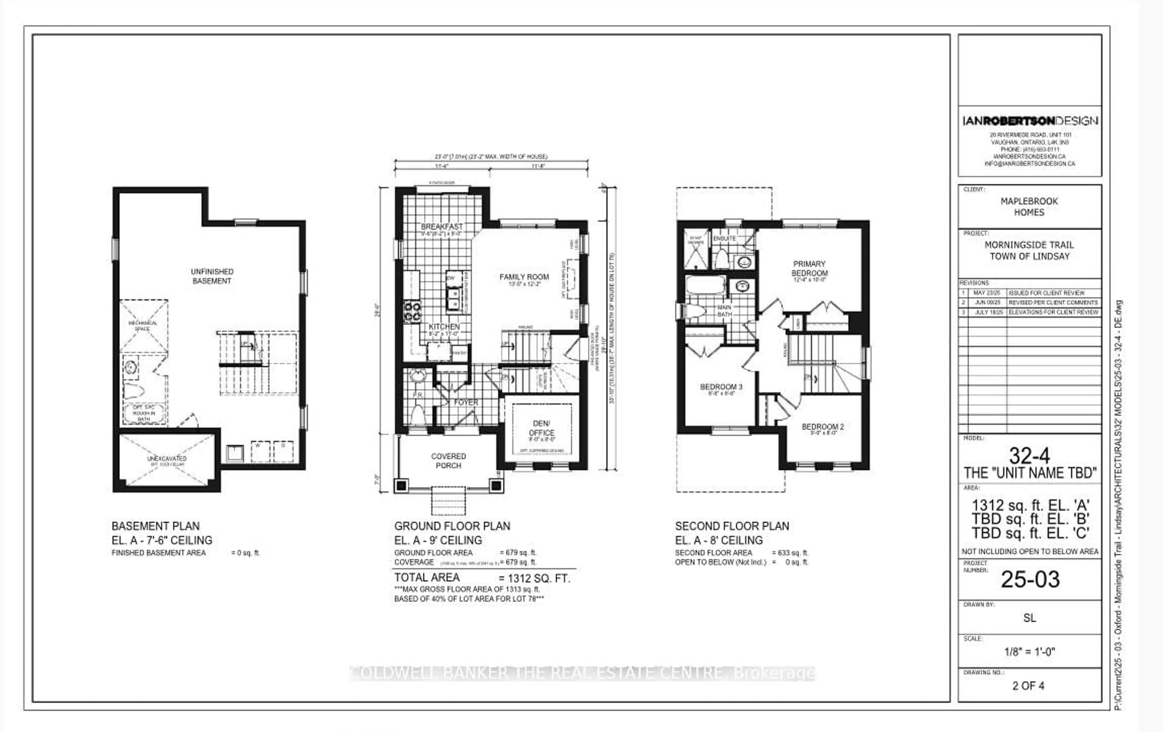 Floor plan for 8 Faulkner Crt, Kawartha Lakes Ontario K9V 0P8