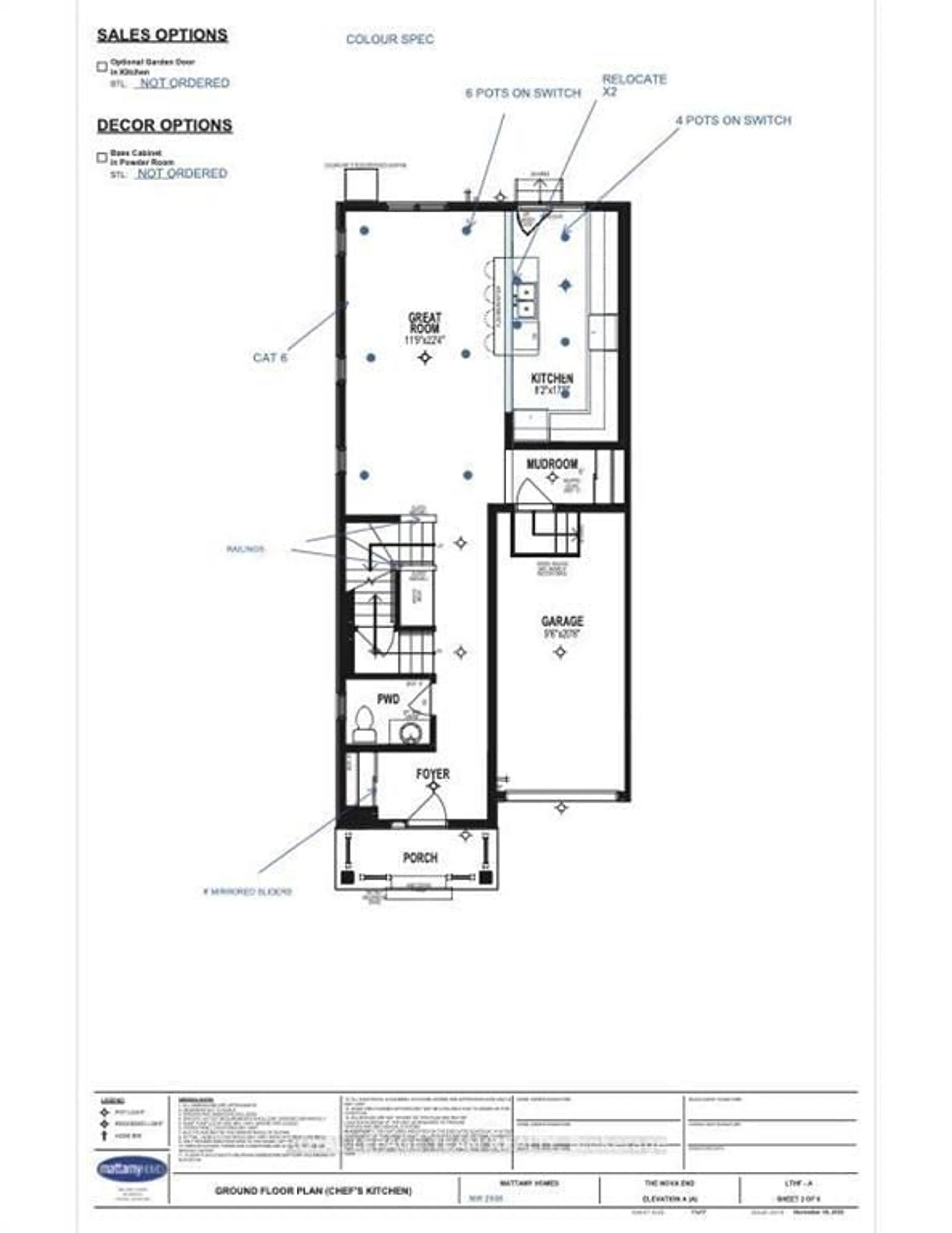 Floor plan for 1043 Elixir Pl, Kanata Ontario K2W 0P3