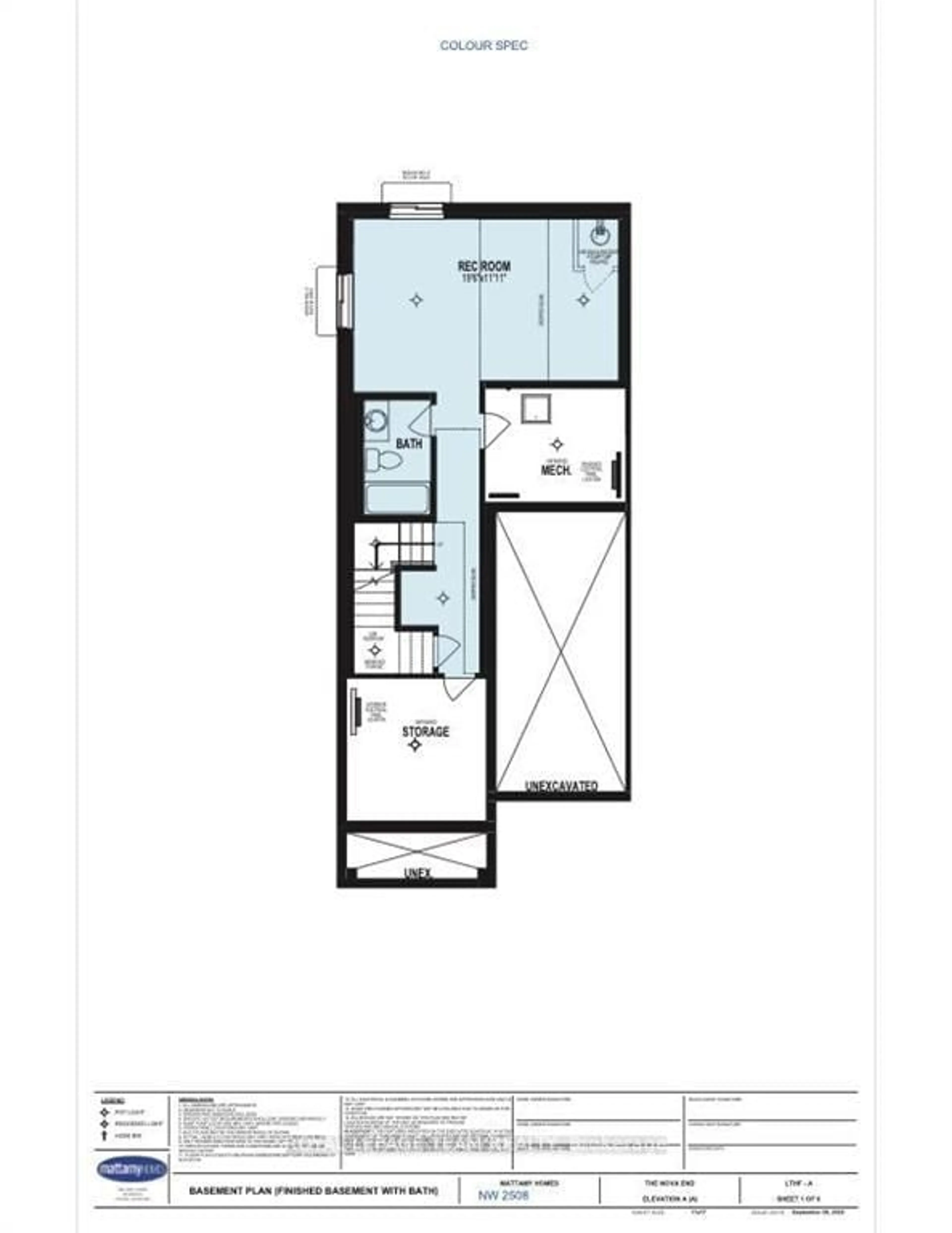 Floor plan for 1043 Elixir Pl, Kanata Ontario K2W 0P3
