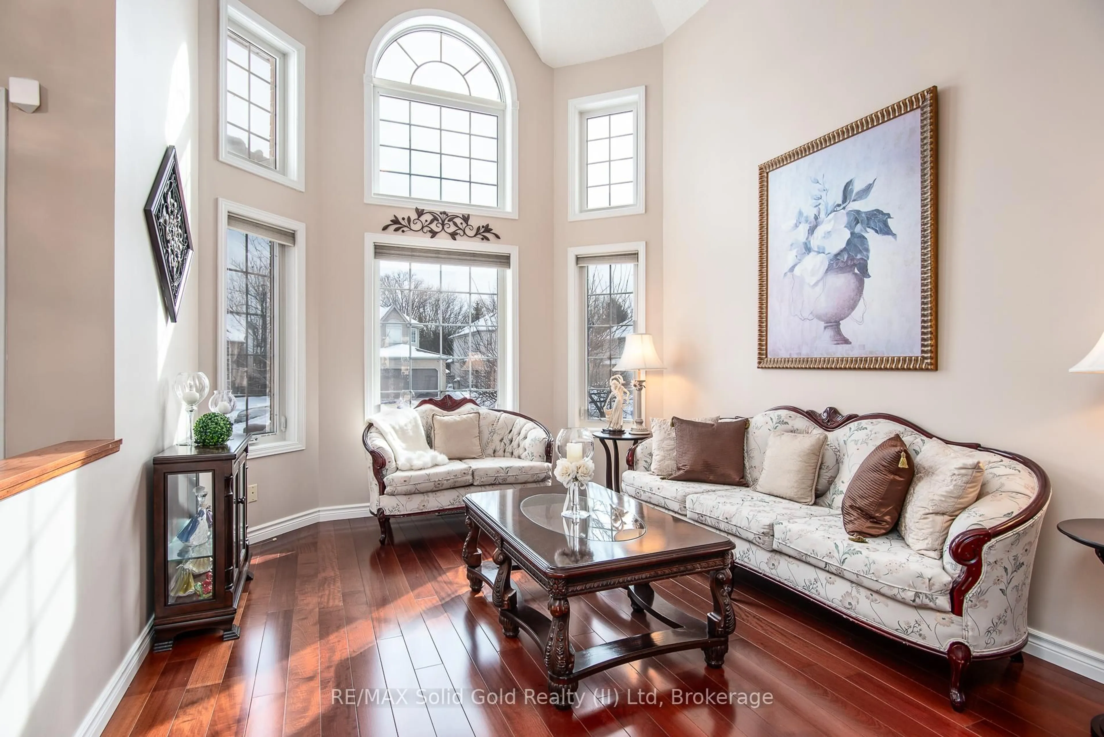 Living room with furniture, unknown for 110 Deer Ridge Dr, Kitchener Ontario N2P 2K9