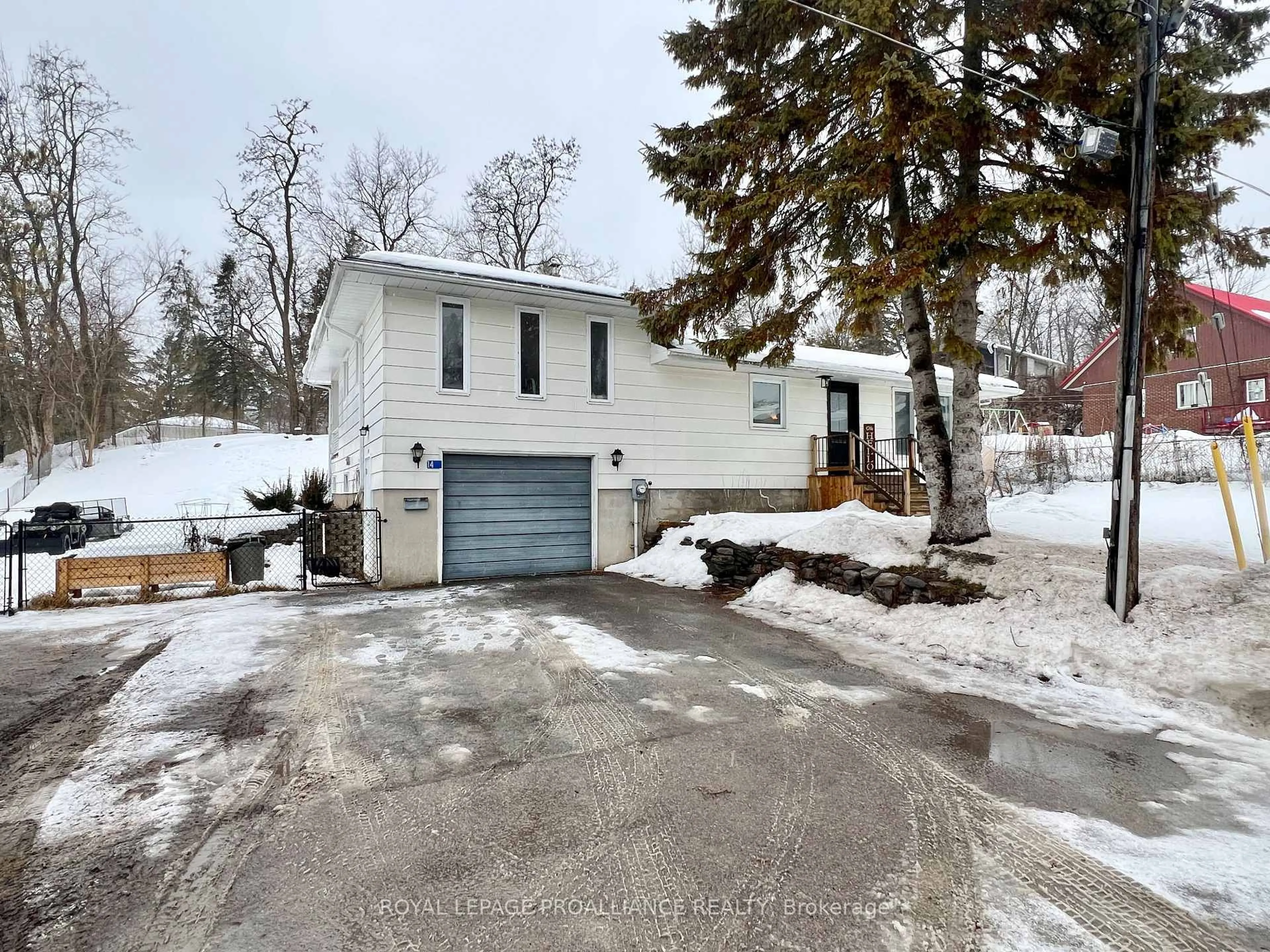 A pic from outside/outdoor area/front of a property/back of a property/a pic from drone, street for 14 South Park St, Hastings Ontario K0K 2C0