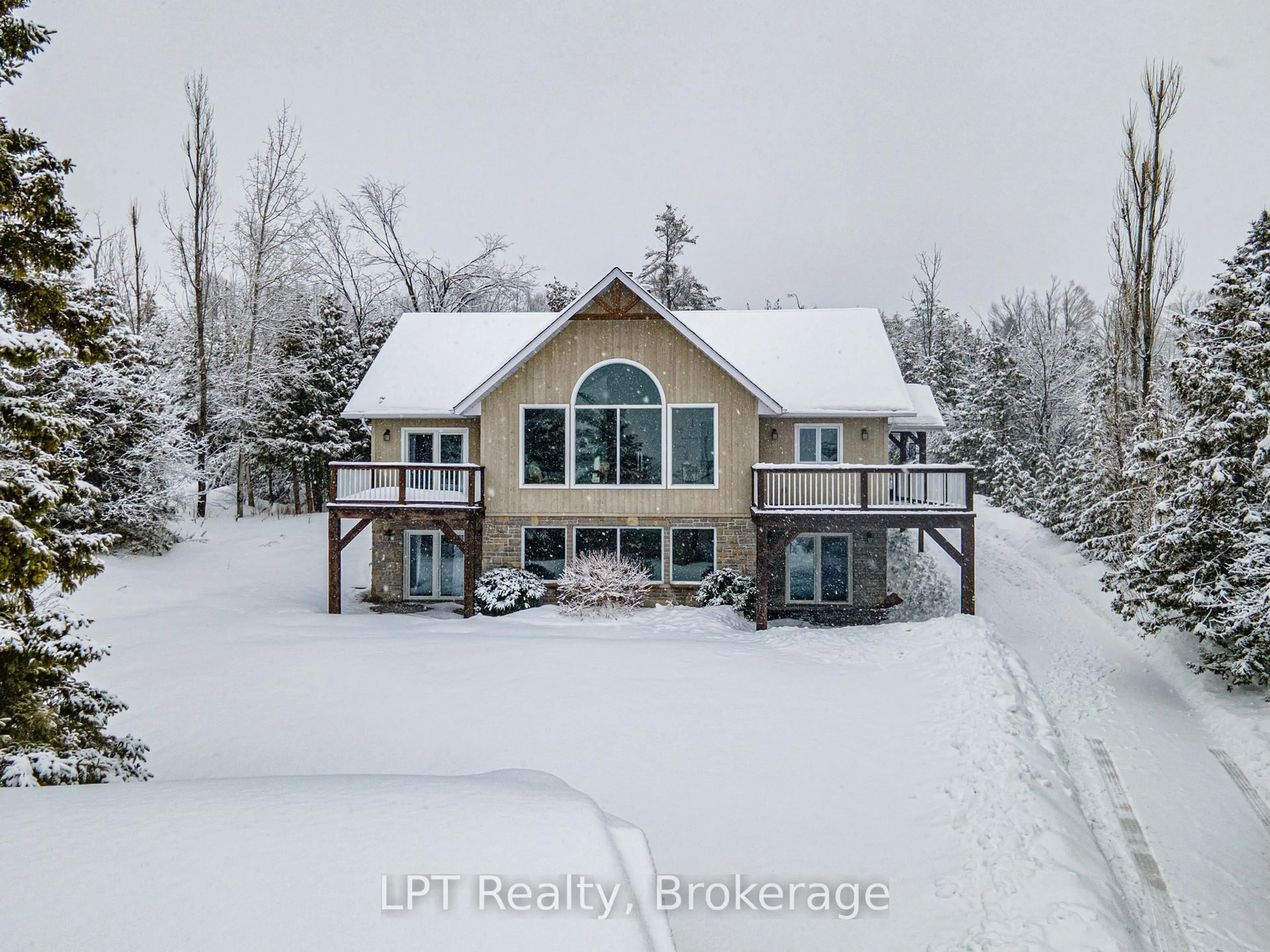 A pic from outside/outdoor area/front of a property/back of a property/a pic from drone, water/lake/river/ocean view for 857 Cedar Glen Rd, Kawartha Lakes Ontario K0M 1L0