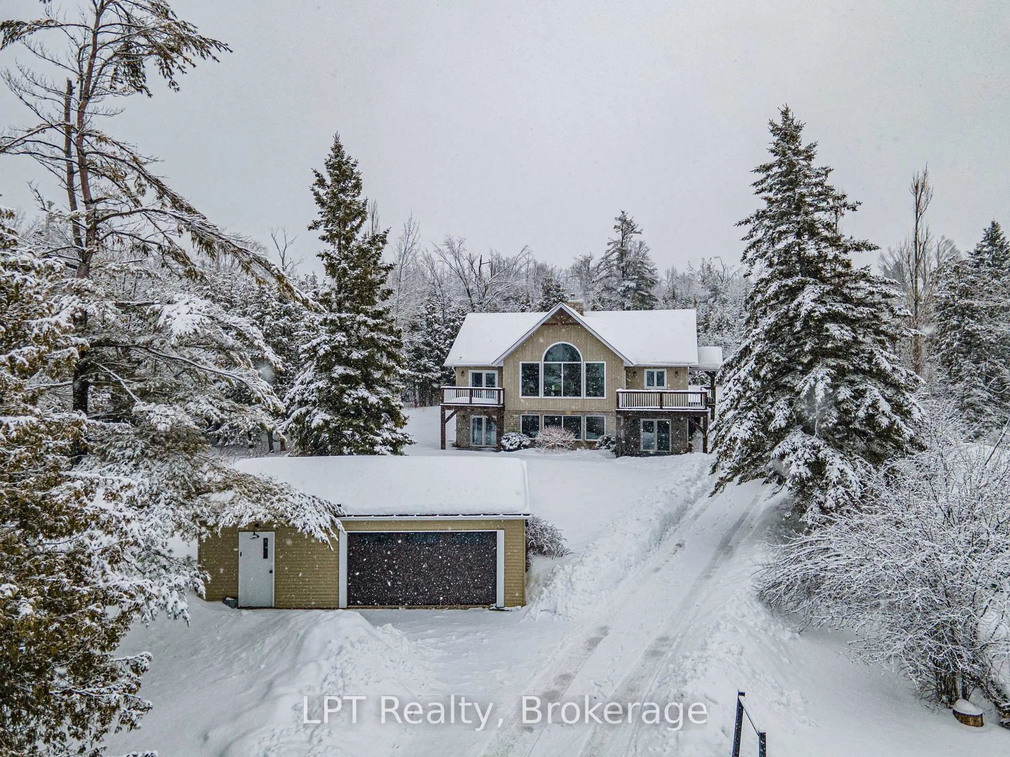 A pic from outside/outdoor area/front of a property/back of a property/a pic from drone, unknown for 857 Cedar Glen Rd, Kawartha Lakes Ontario K0M 1L0