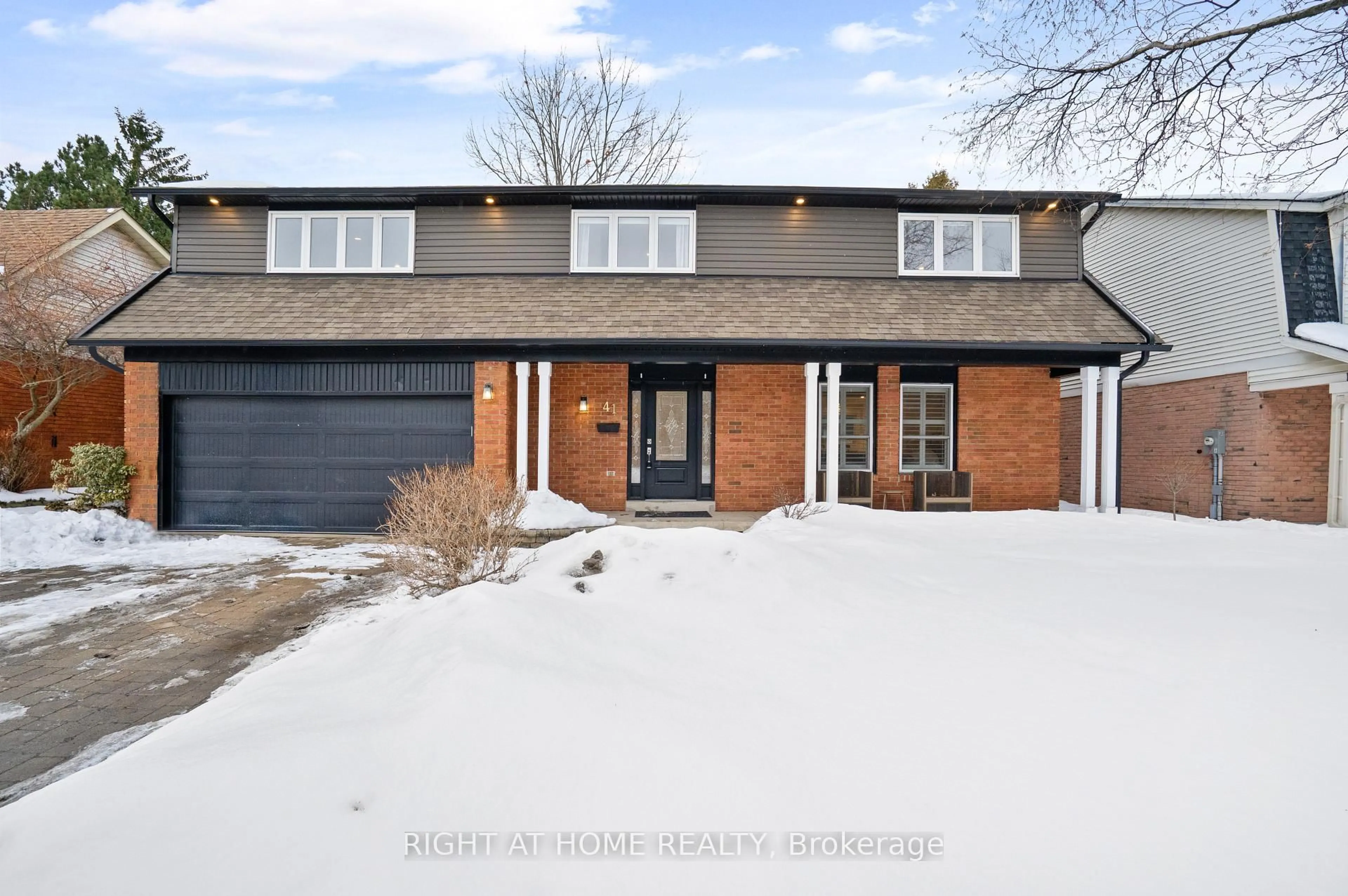 Home with brick exterior material, street for 41 Amberly Blvd, Hamilton Ontario L9G 3R9