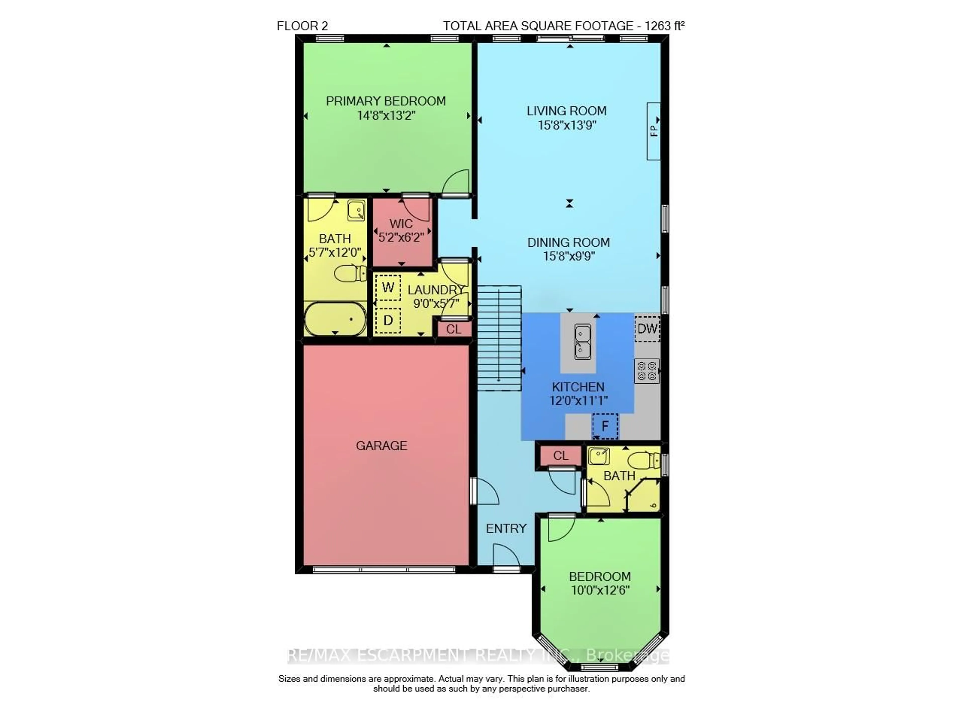 Floor plan for 8 Muscat Dr #4, Grimsby Ontario L3M 5S7