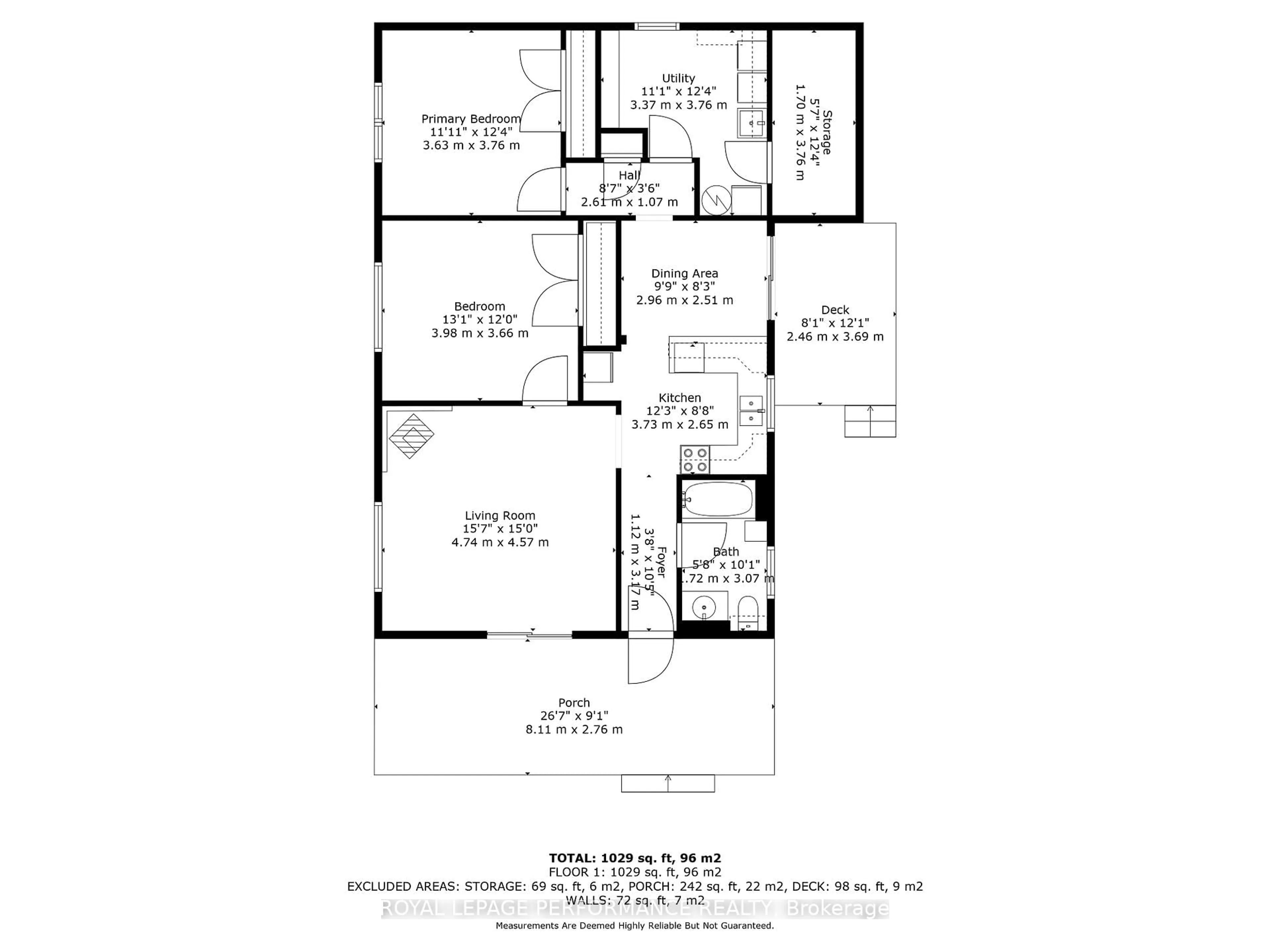 Floor plan for 21052 Birch Ave, South Glengarry Ontario K0C 1N0