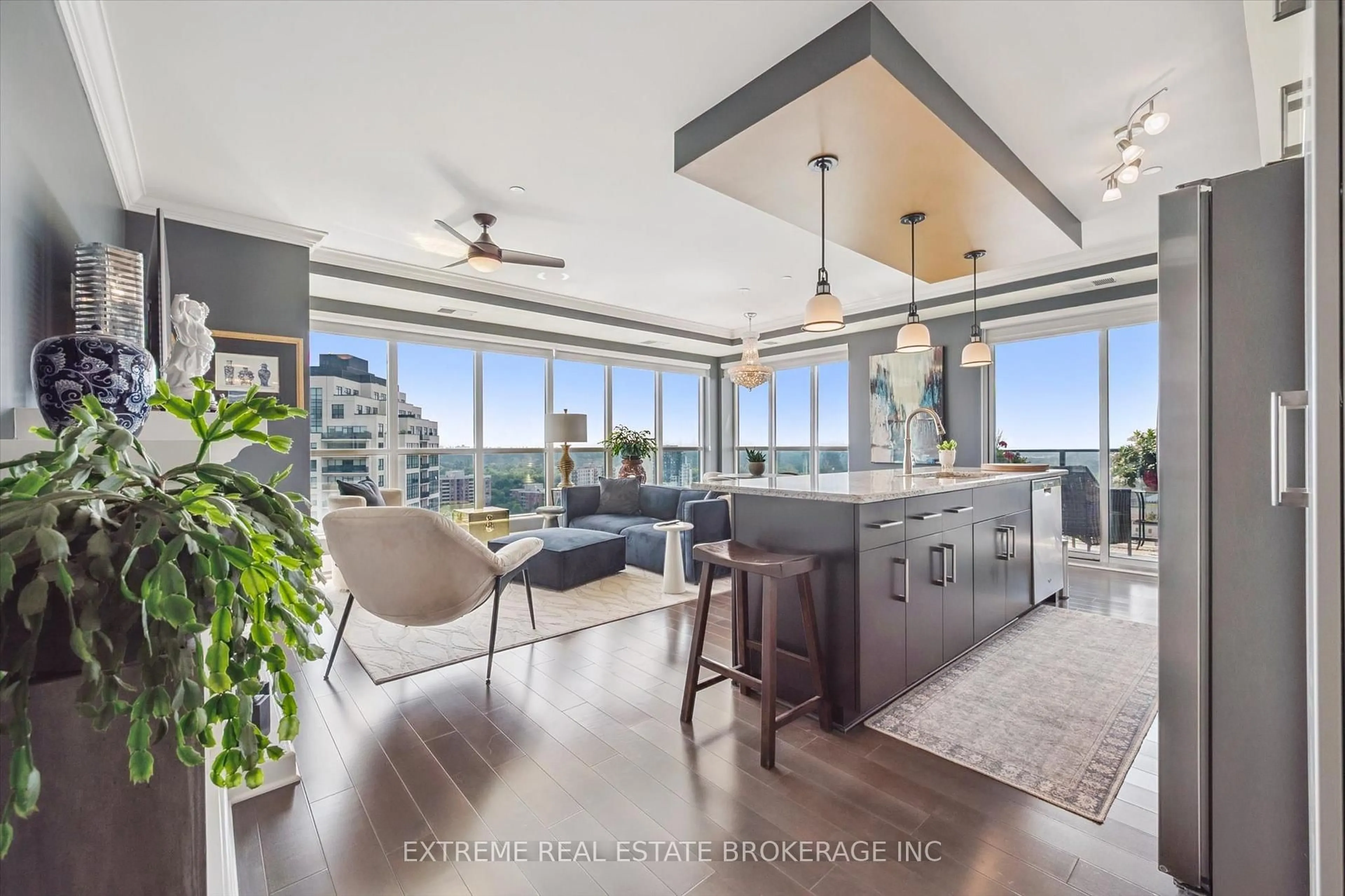 Open concept kitchen, unknown for 160 Macdonell St #1407, Guelph Ontario N1H 0A9