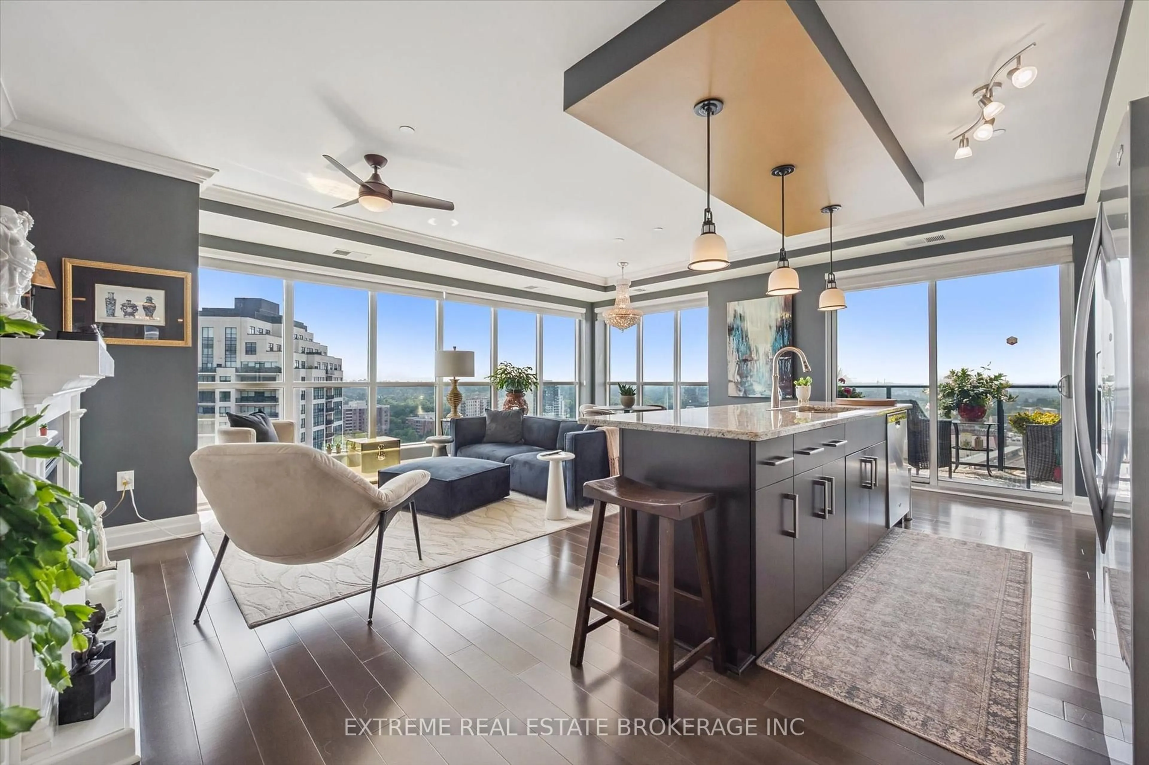 Open concept kitchen, unknown for 160 Macdonell St #1407, Guelph Ontario N1H 0A9