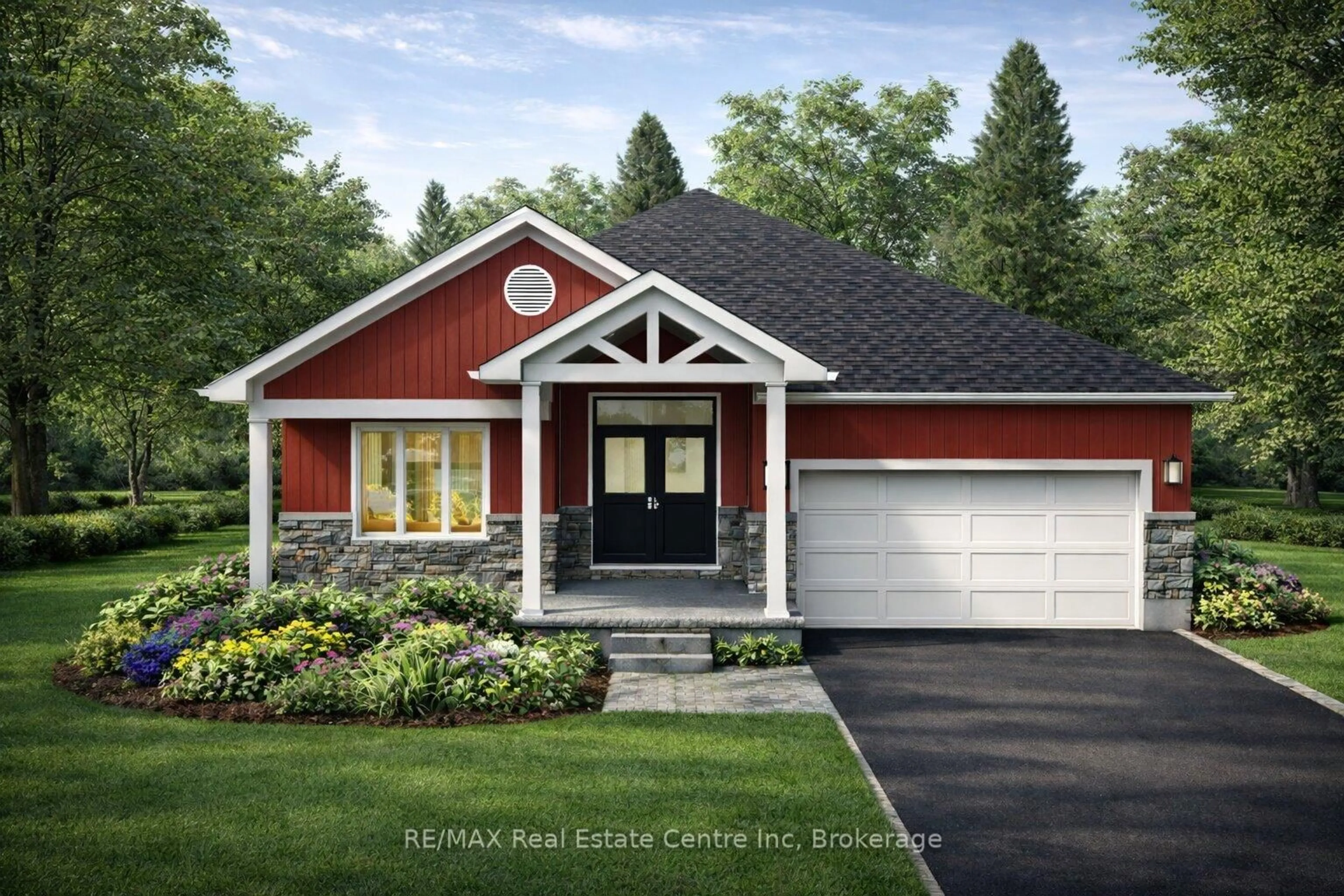 Home with brick exterior material, street for 186 Bridge Cres, Minto Ontario N0G 2P0