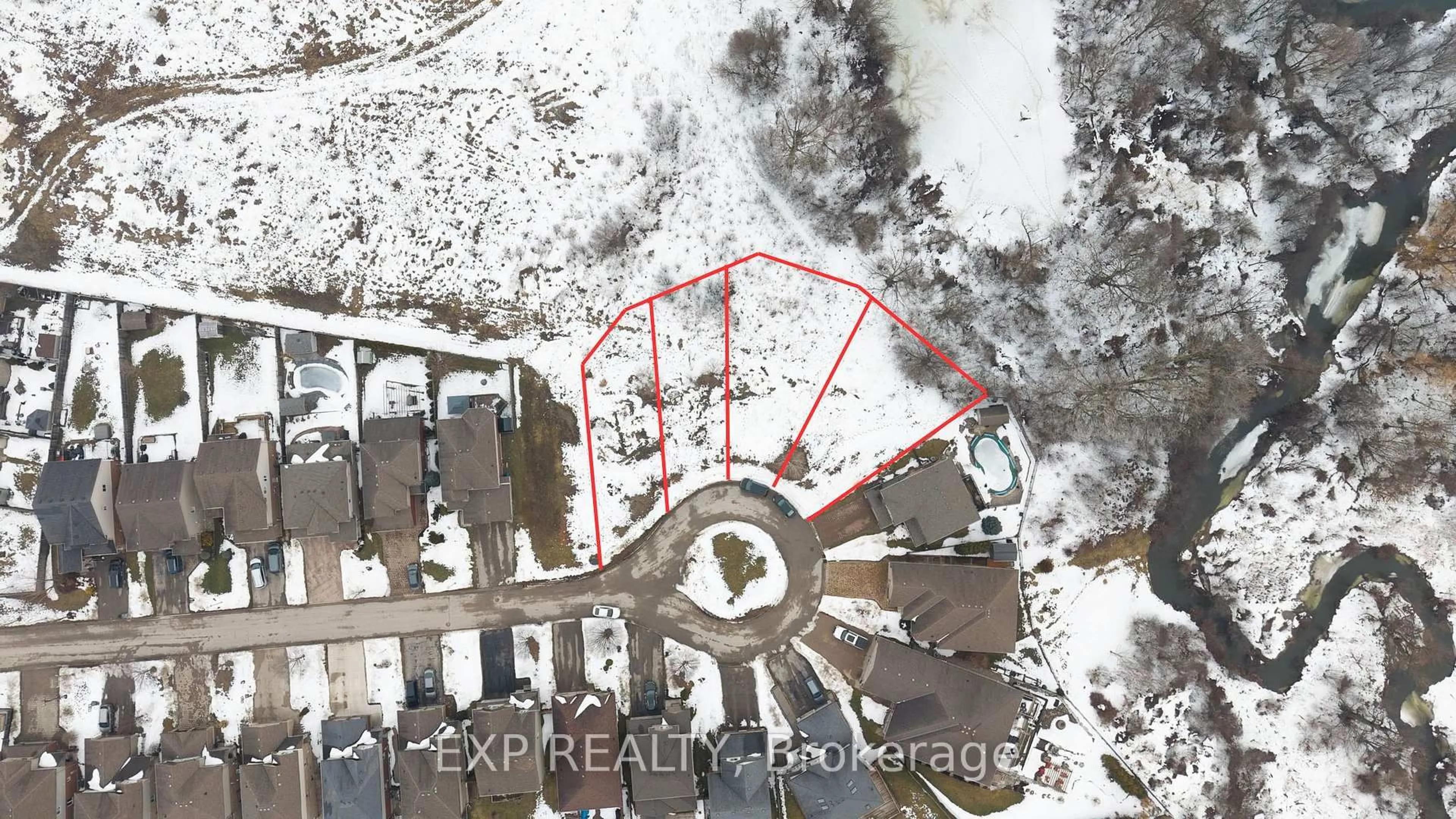 A pic from outside/outdoor area/front of a property/back of a property/a pic from drone, street for 1604 Vandusen Crt, London North Ontario N5X 0G2