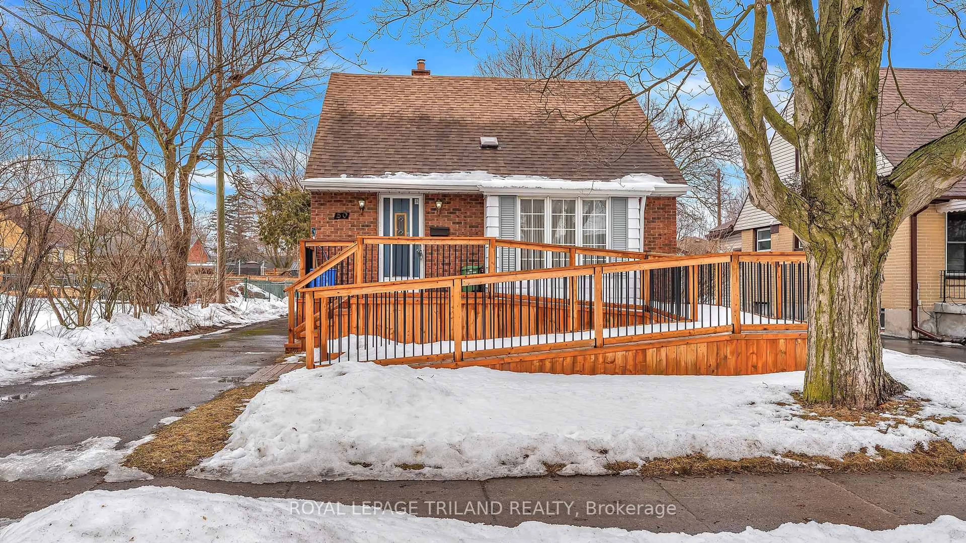 Home with brick exterior material, street for 50 Glass Ave, London East Ontario N5W 1Z7