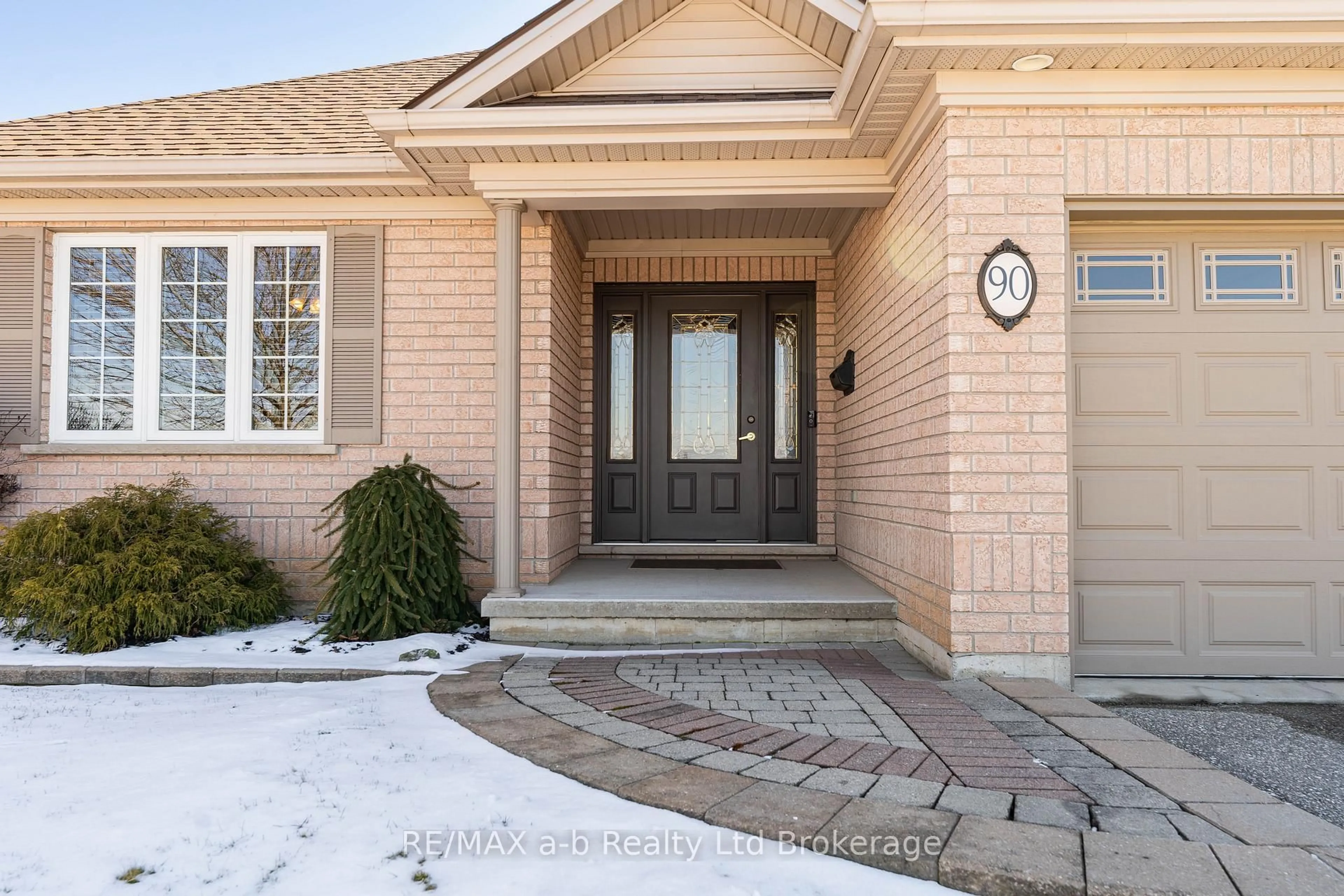 Home with brick exterior material, street for 90 WESTON Dr, Tillsonburg Ontario N4G 5W9