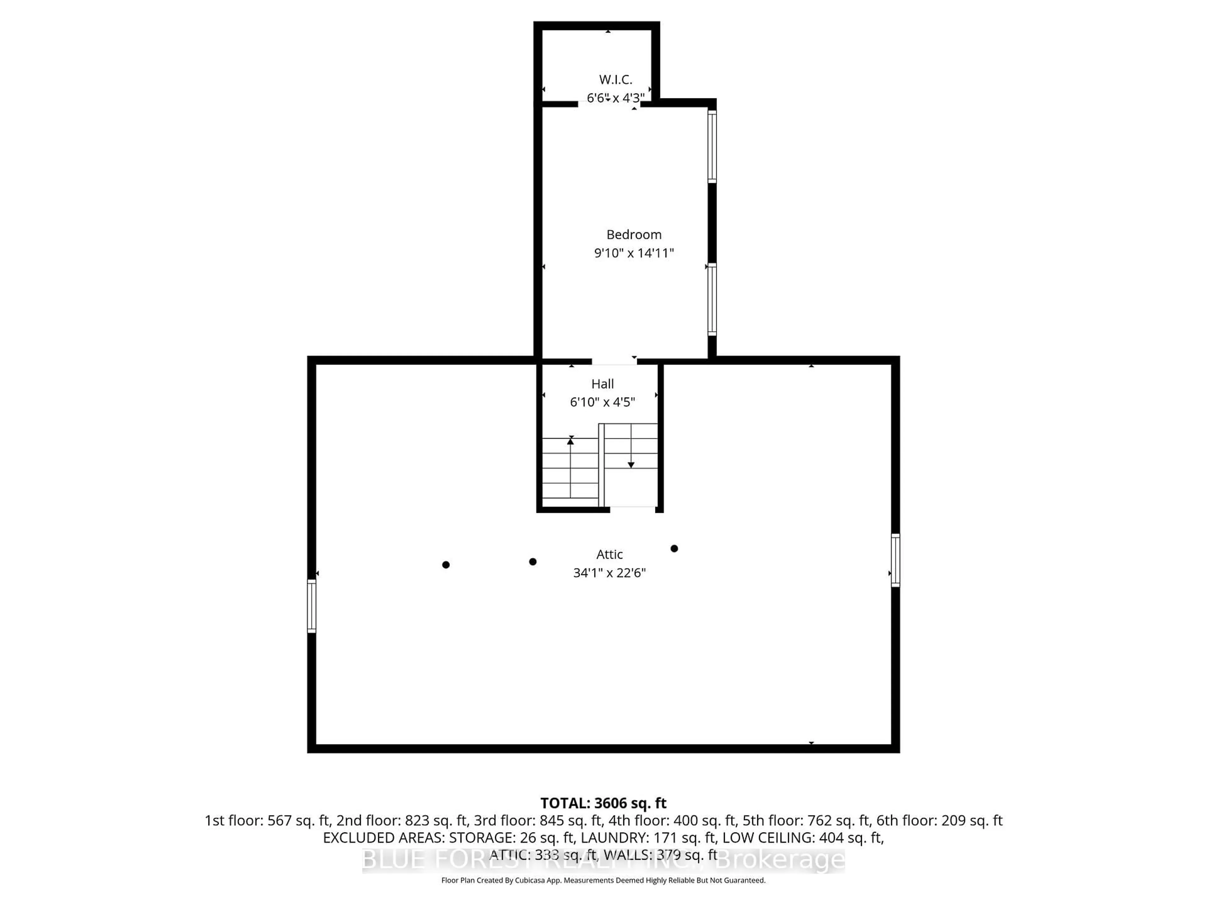 Floor plan for 1026 Waterloo St, London East Ontario N6A 3X6