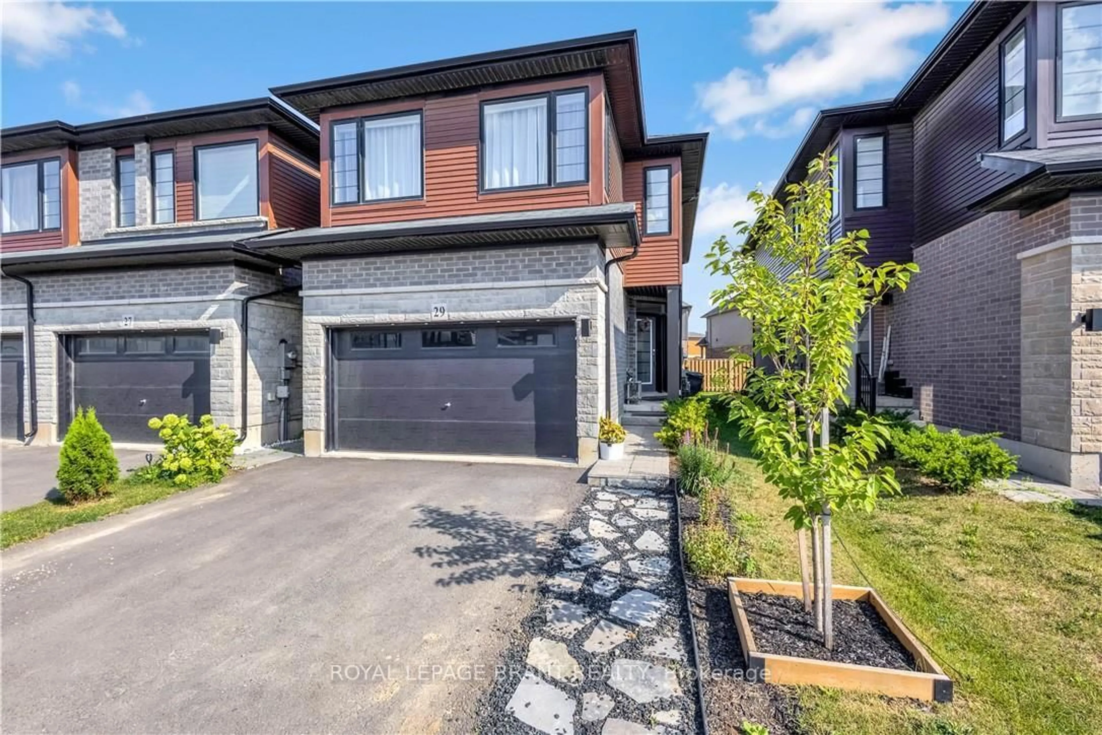 Home with brick exterior material, street for 29 Bellhouse Ave, Brantford Ontario N3T 0T7