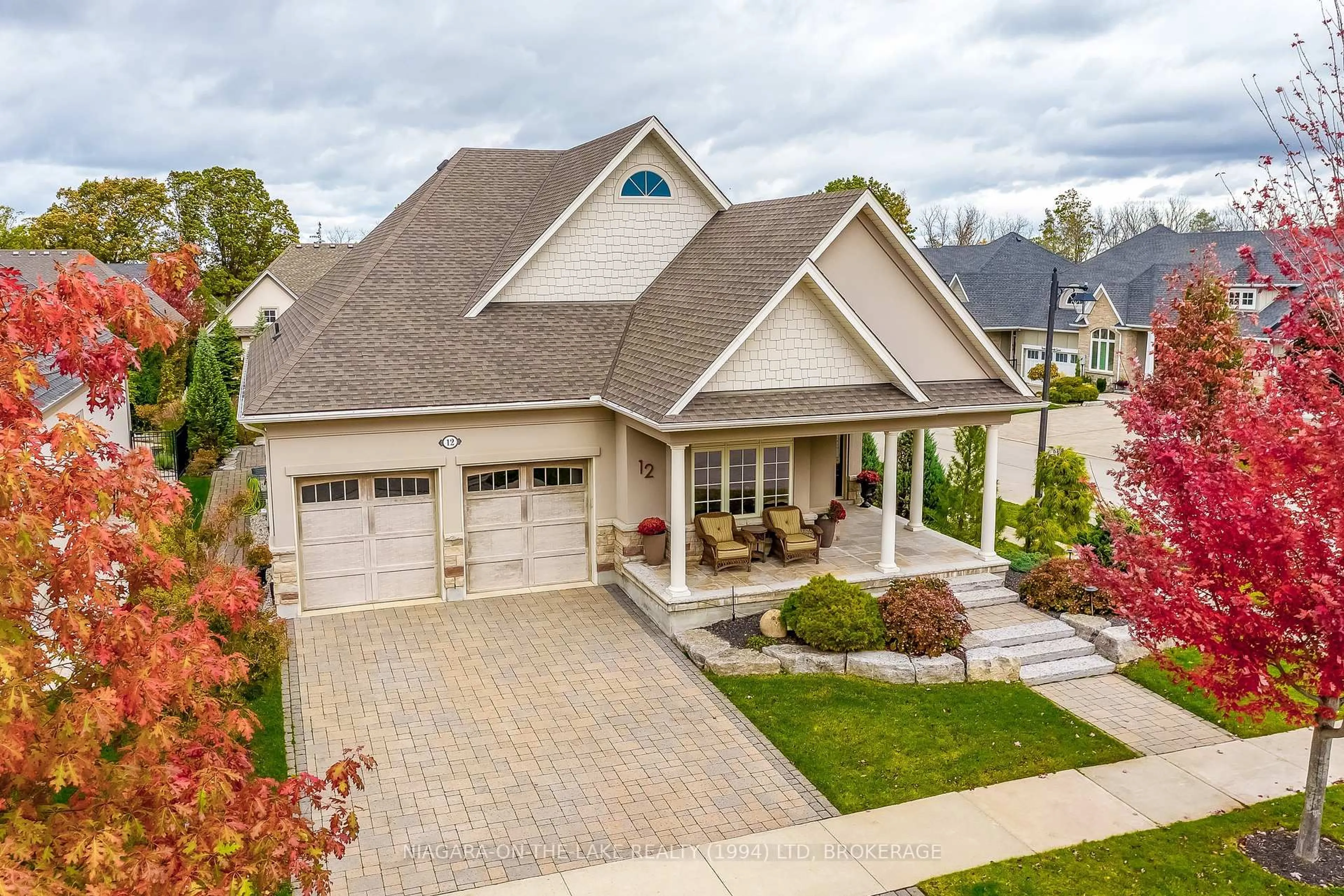 Home with brick exterior material, street for 12 Stoneridge Cres, Niagara-on-the-Lake Ontario L0S 1J1