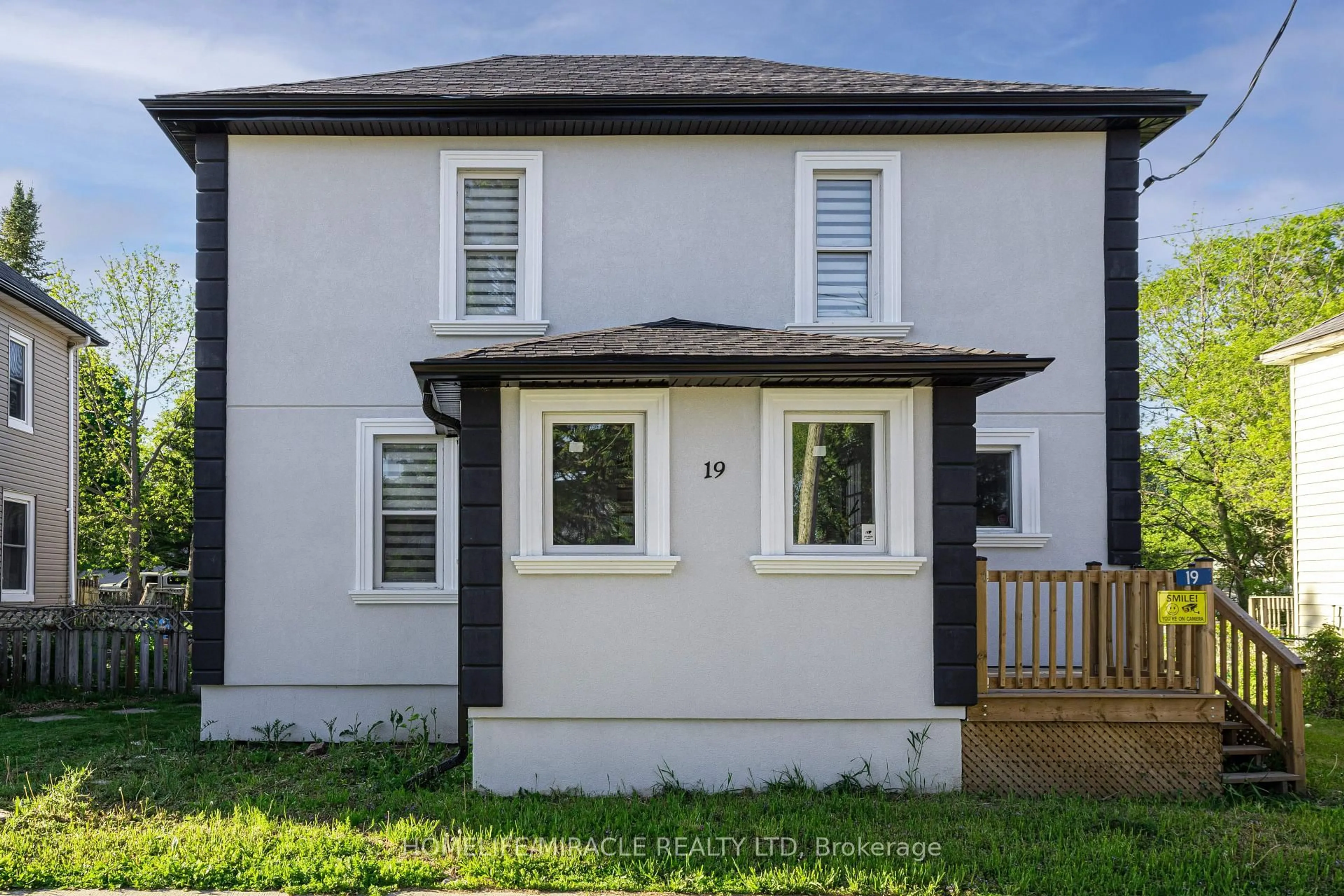 Home with vinyl exterior material, street for 19 Gilbert St, Lansdowne Village Ontario K0E 1L0