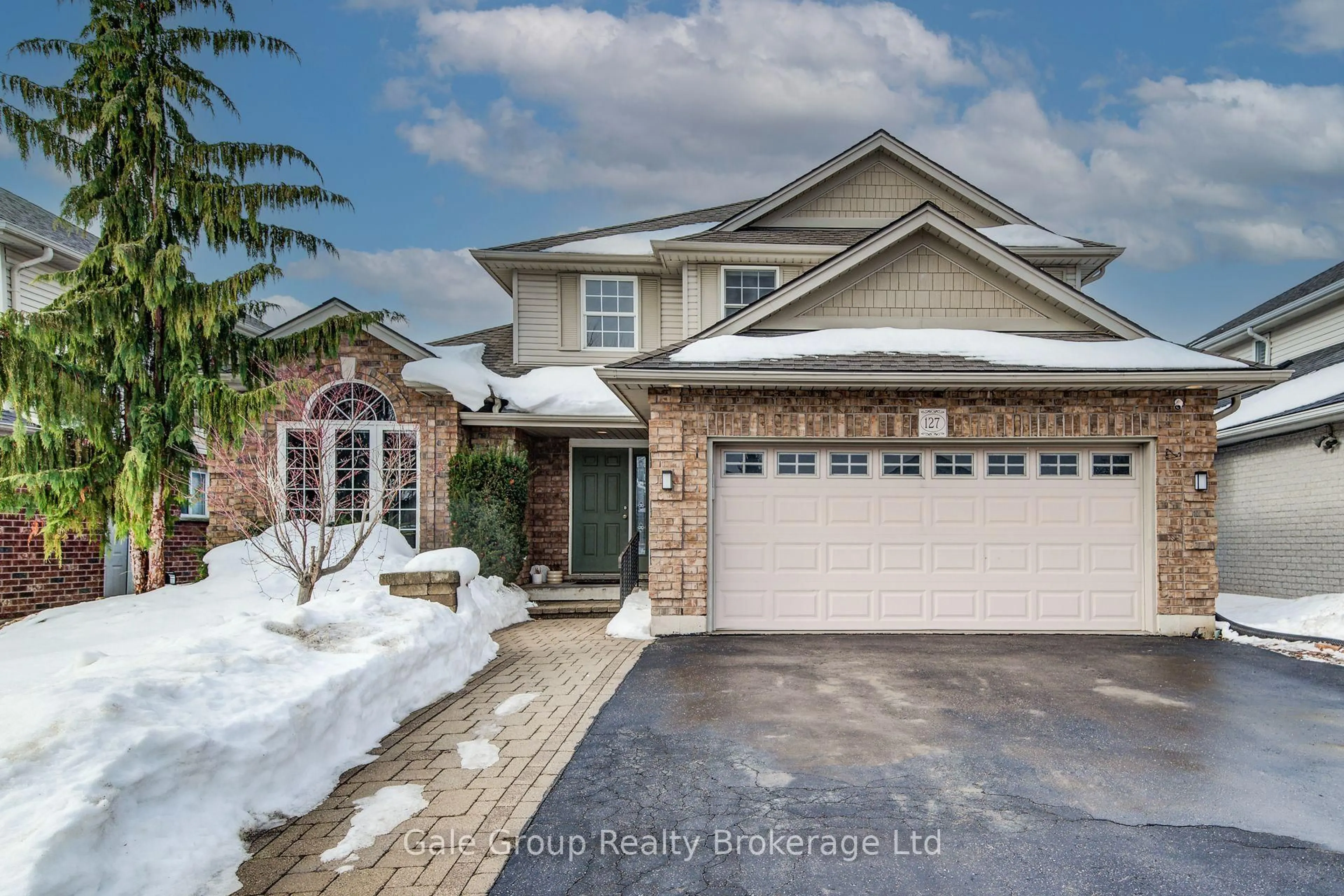 Home with brick exterior material, street for 127 Falcon Dr, Woodstock Ontario N4T 1V5