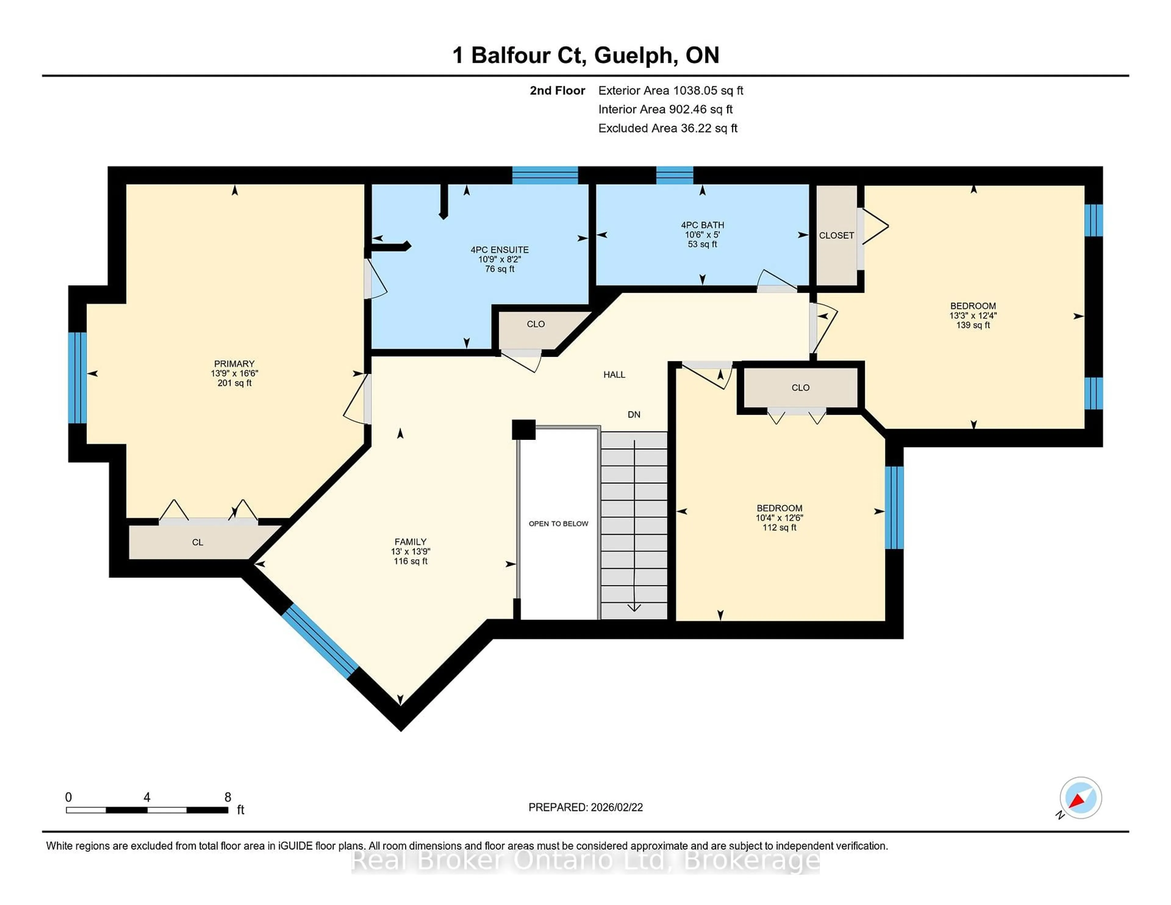 Floor plan for 1 Balfour Crt, Guelph Ontario N1L 1A9