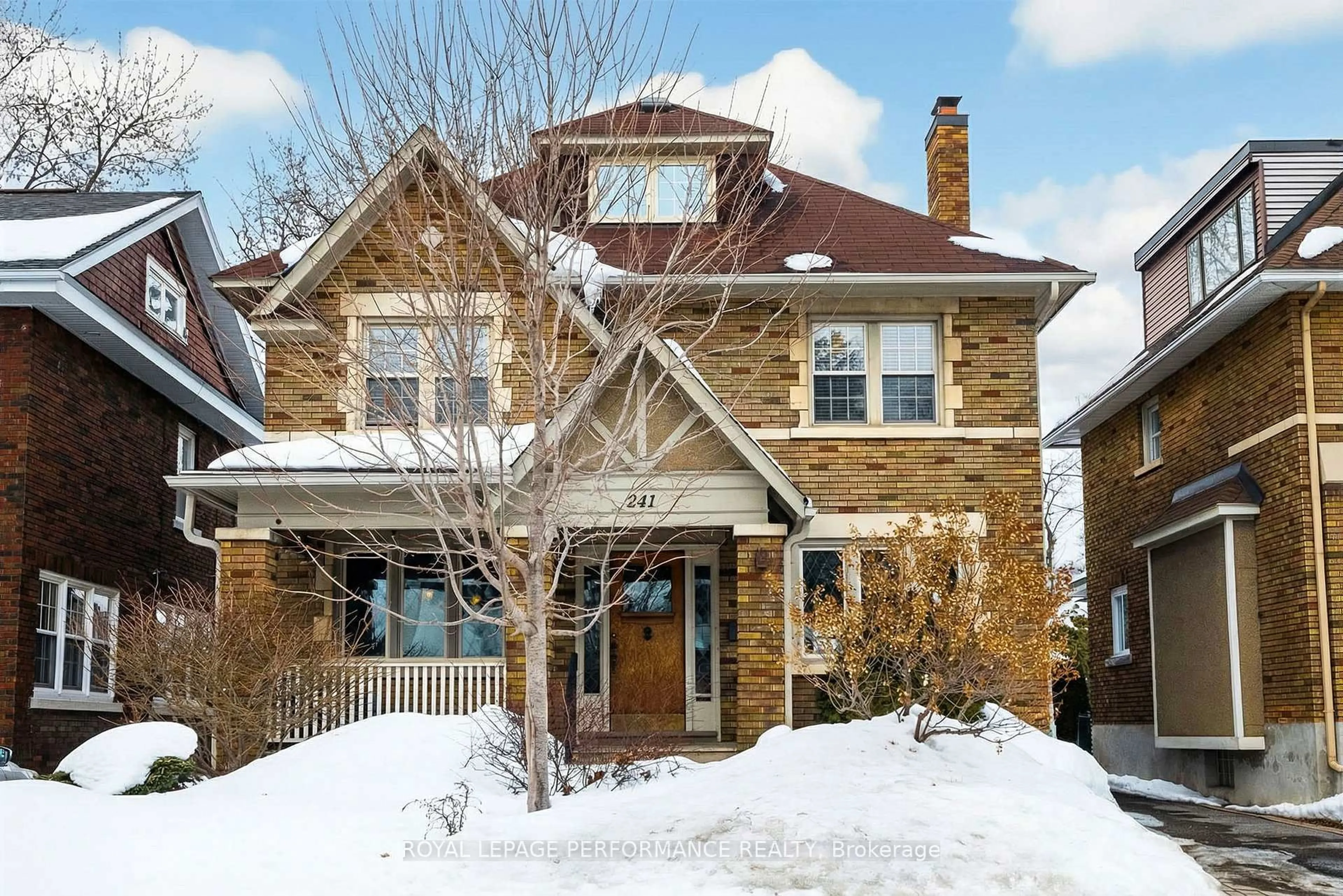 Home with brick exterior material, street for 241 Fourth Ave, Ottawa Ontario K1S 2L9