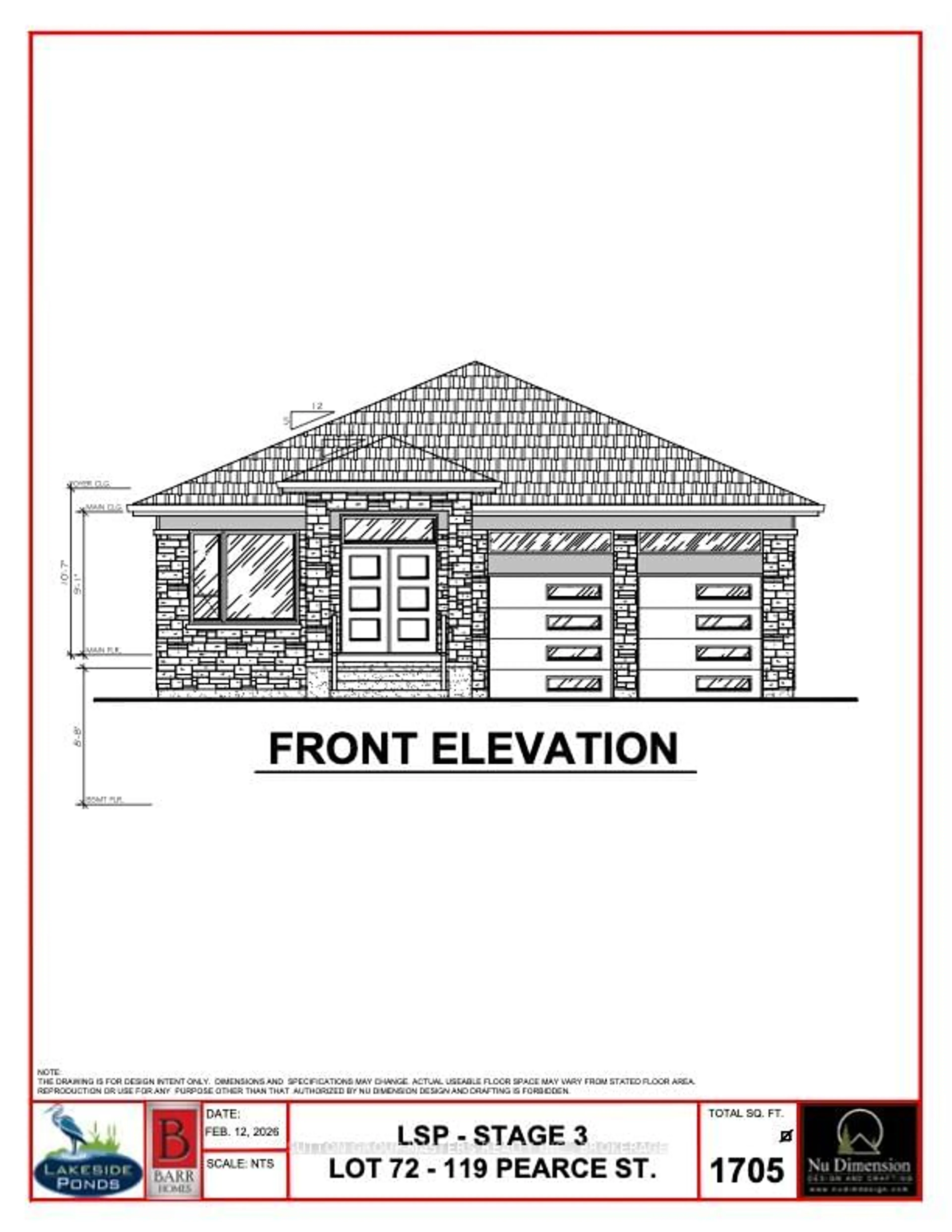 Home with brick exterior material, building for 119 Pearce St, Loyalist Ontario K7N 0B9