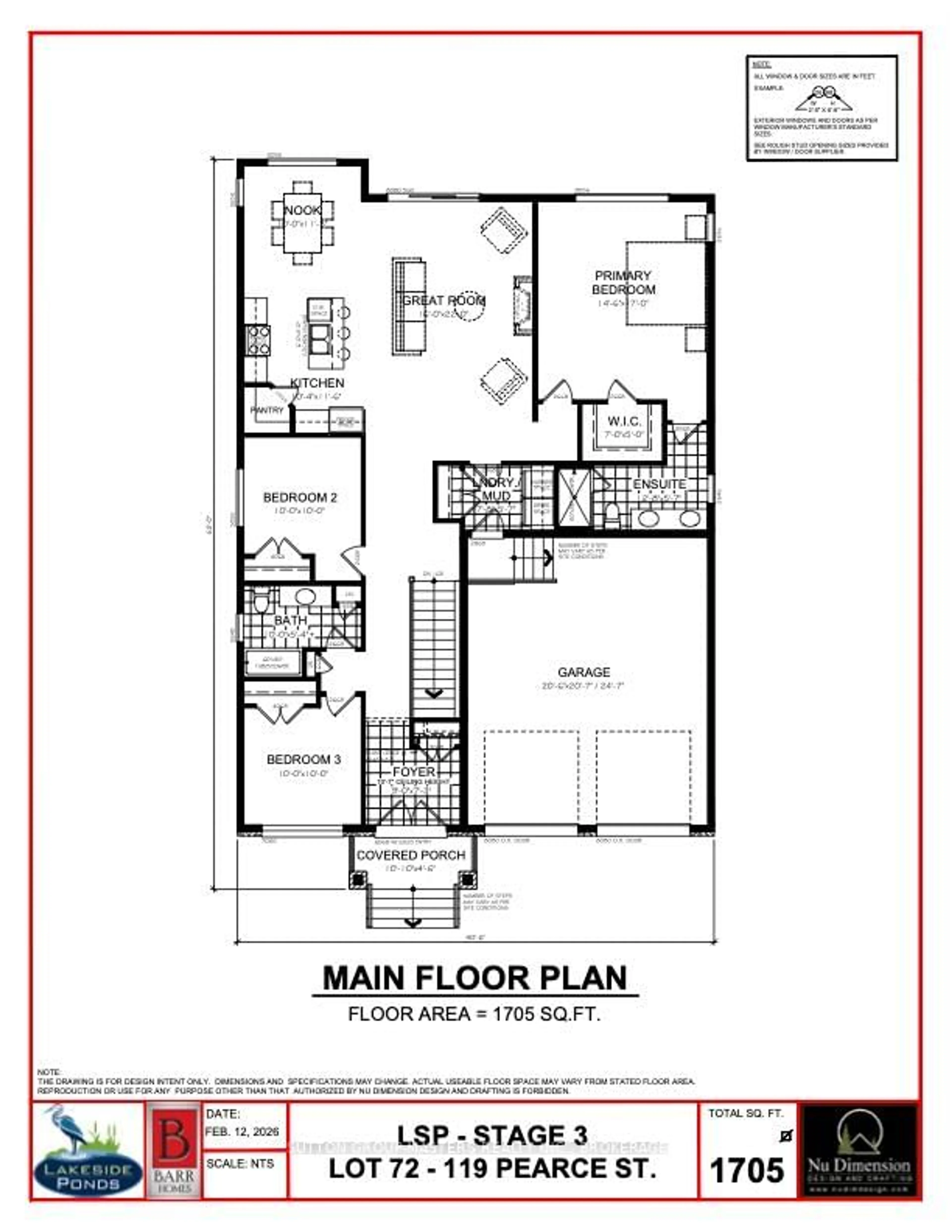 Floor plan for 119 Pearce St, Loyalist Ontario K7N 0B9