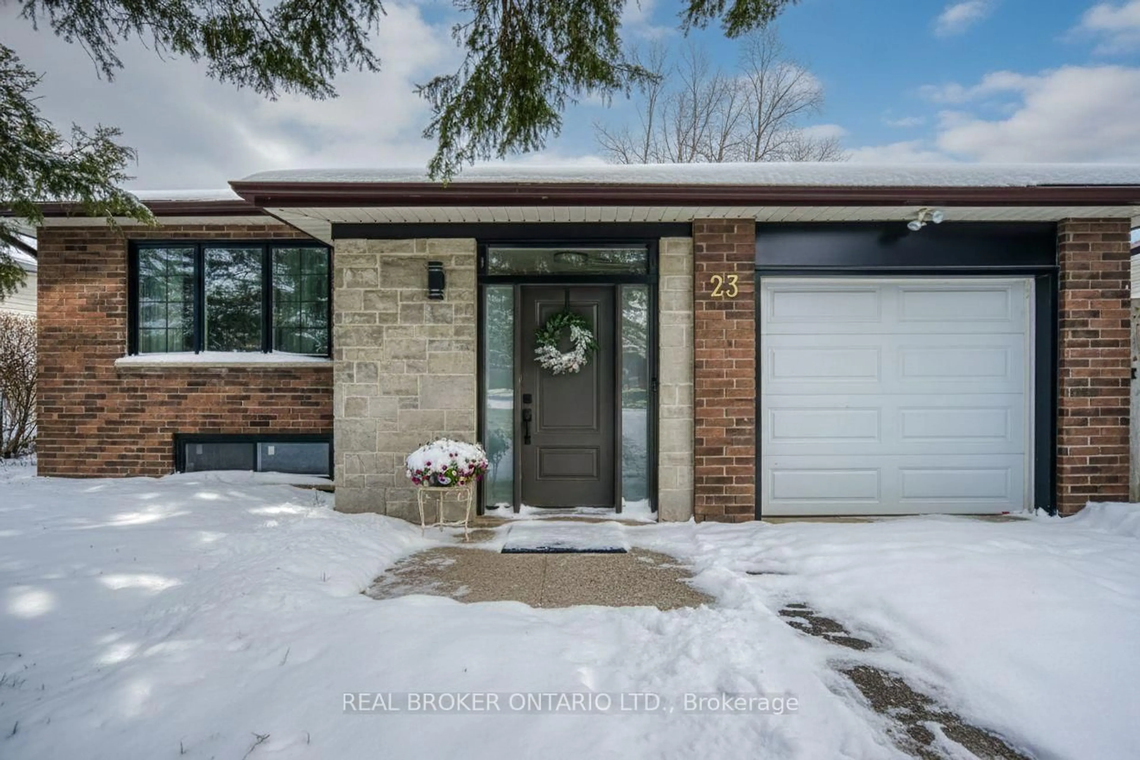 Home with brick exterior material, street for 23 Carberry Rd, Erin Ontario N0B 1T0