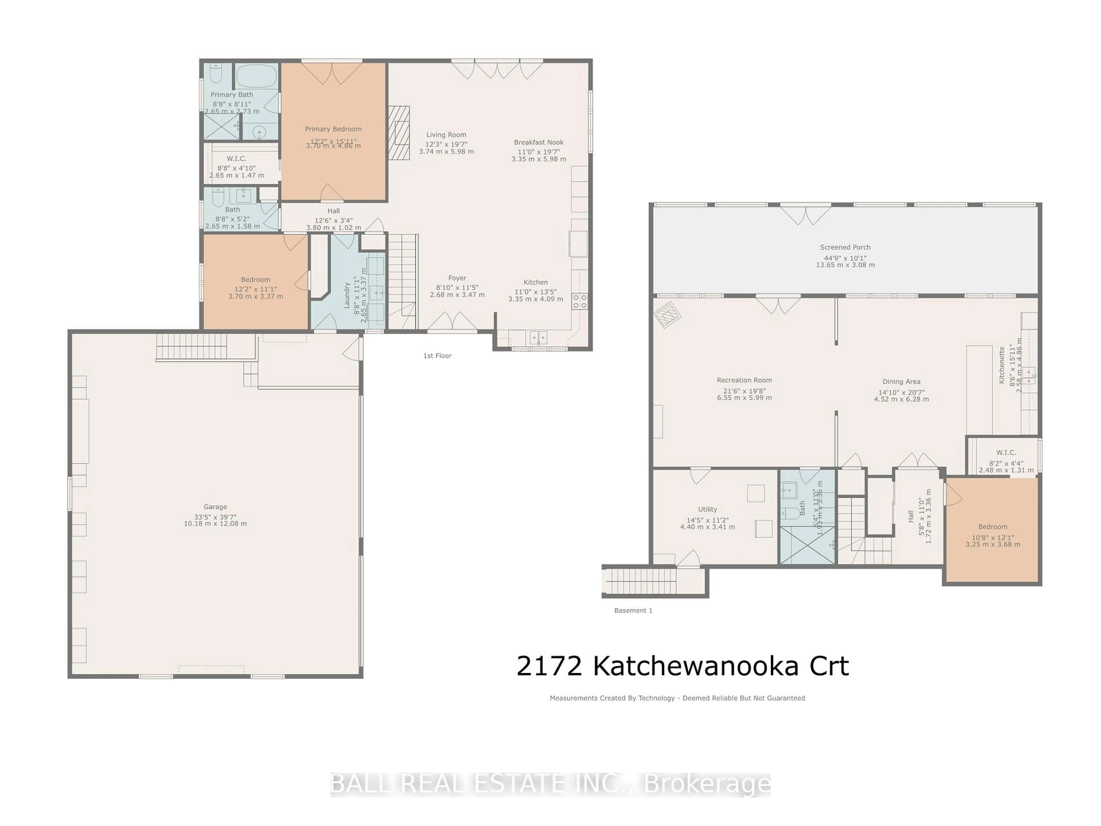 Floor plan for 2172 Katchewanooka Crt, Selwyn Ontario K0L 3G0