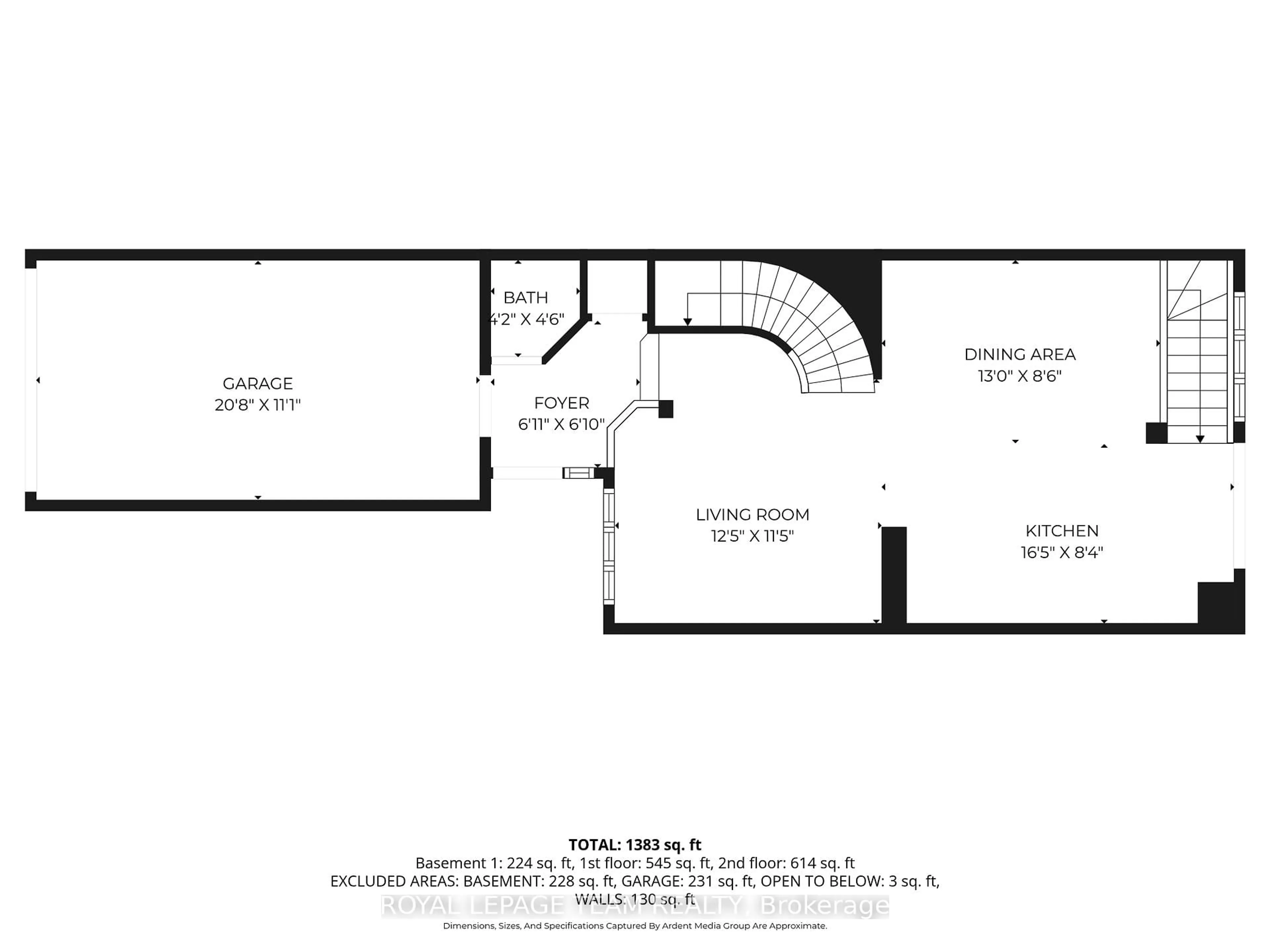 Floor plan for 1493 Demeter St, Ottawa Ontario K4A 5C6