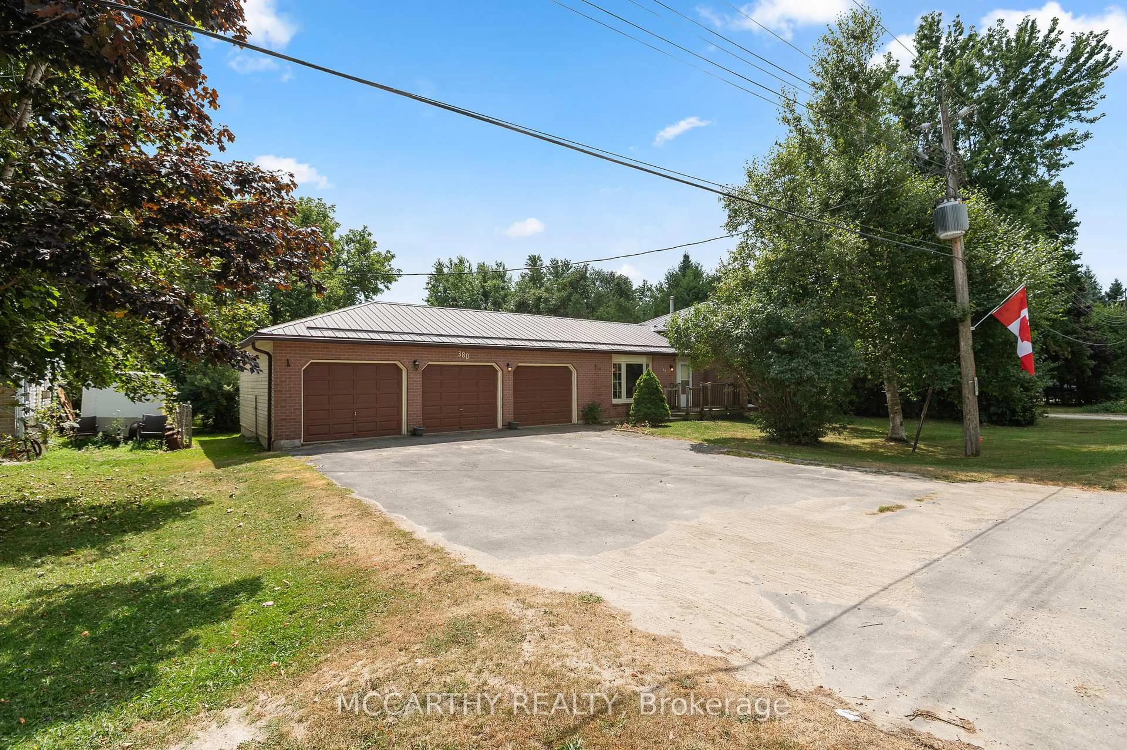 A pic from outside/outdoor area/front of a property/back of a property/a pic from drone, street for 380 Main St, Southgate Ontario N0C 1B0