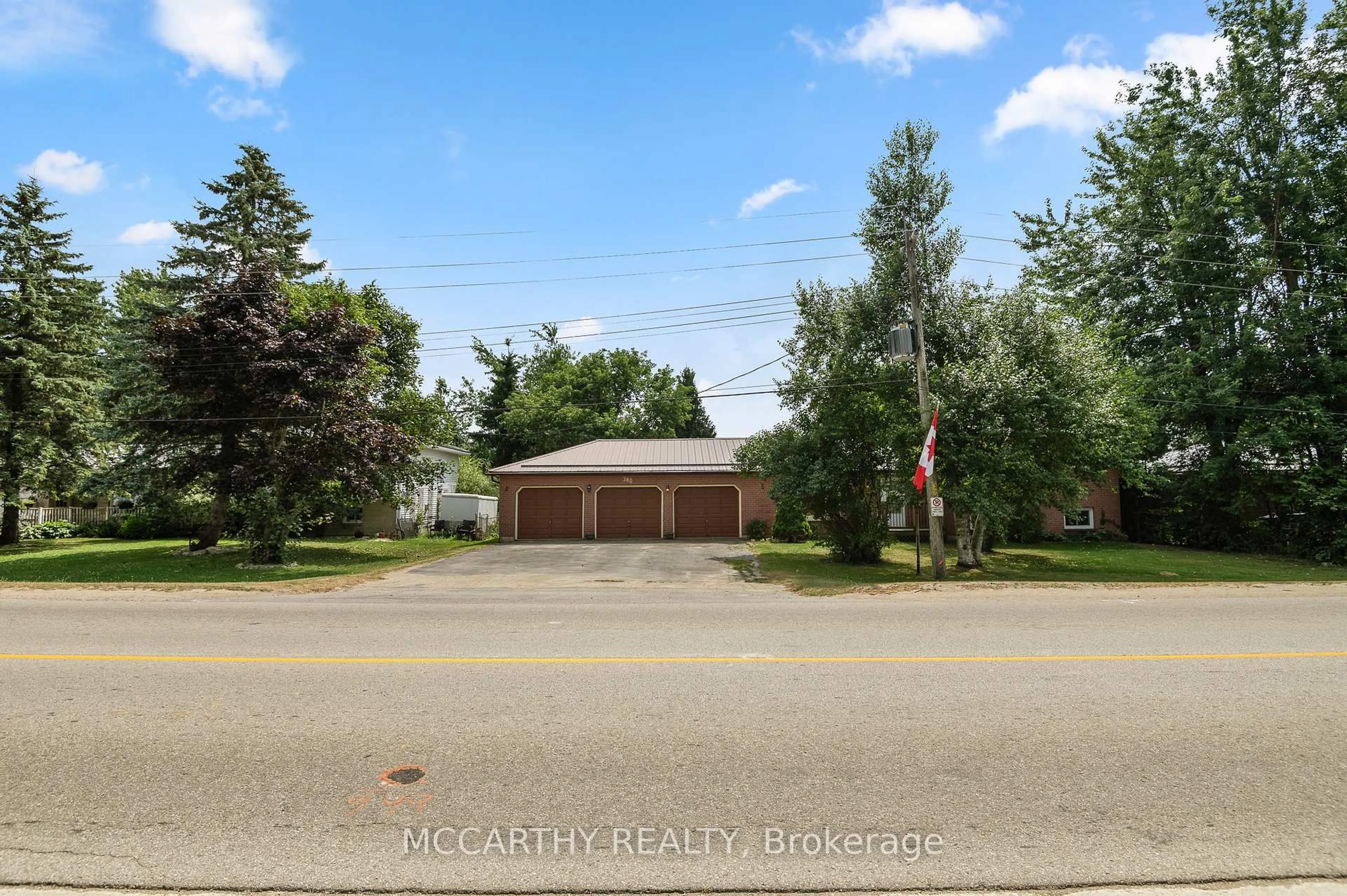 A pic from outside/outdoor area/front of a property/back of a property/a pic from drone, street for 380 Main St, Southgate Ontario N0C 1B0