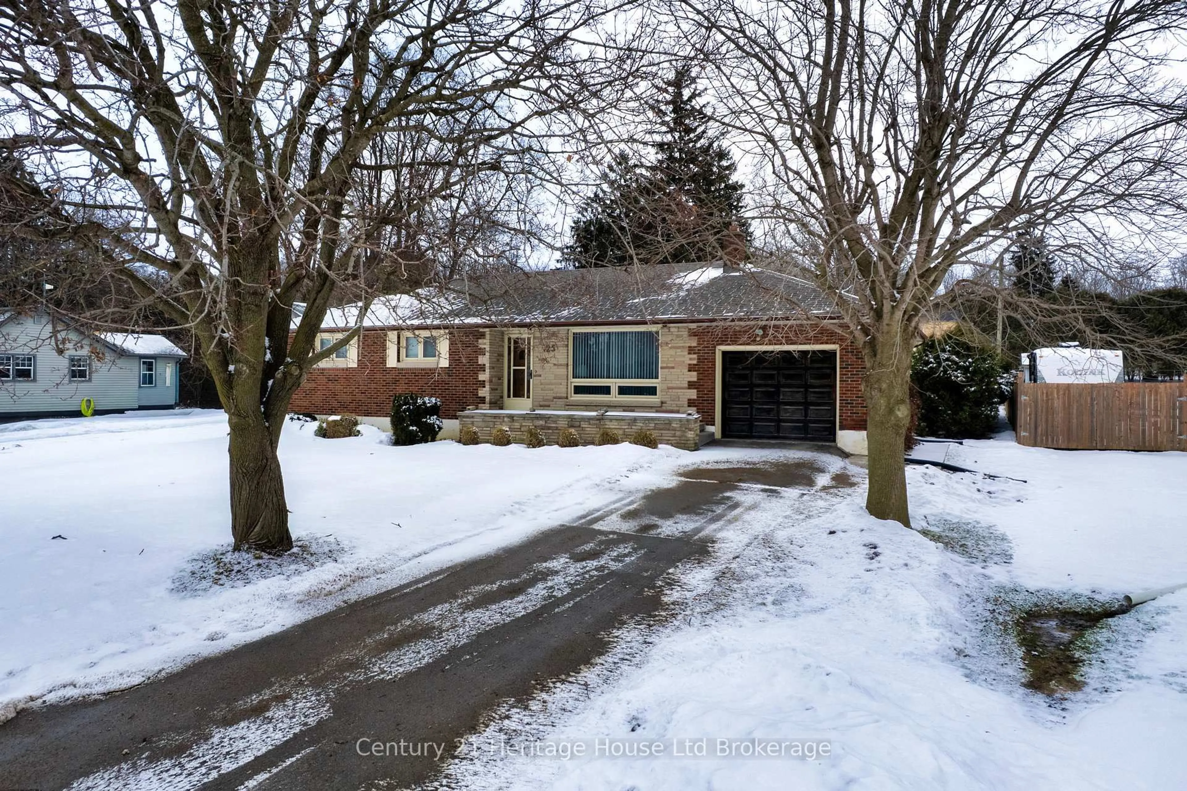 Home with brick exterior material, street for 584452 BEACHVILLE Rd, South-West Oxford Ontario N0J 1A0
