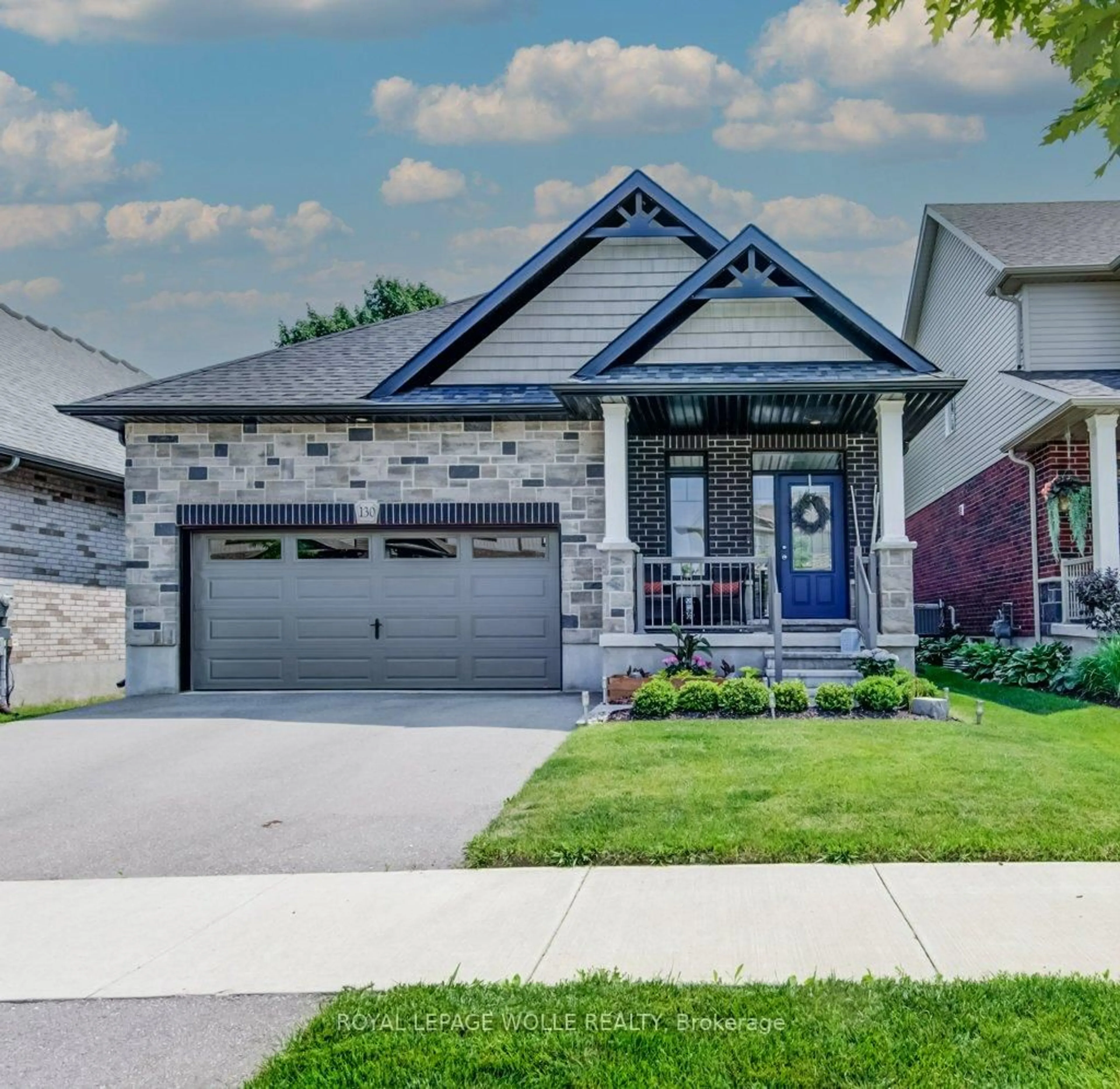 Home with brick exterior material, street for 130 Snyder Ave, Woolwich Ontario N3B 0E1