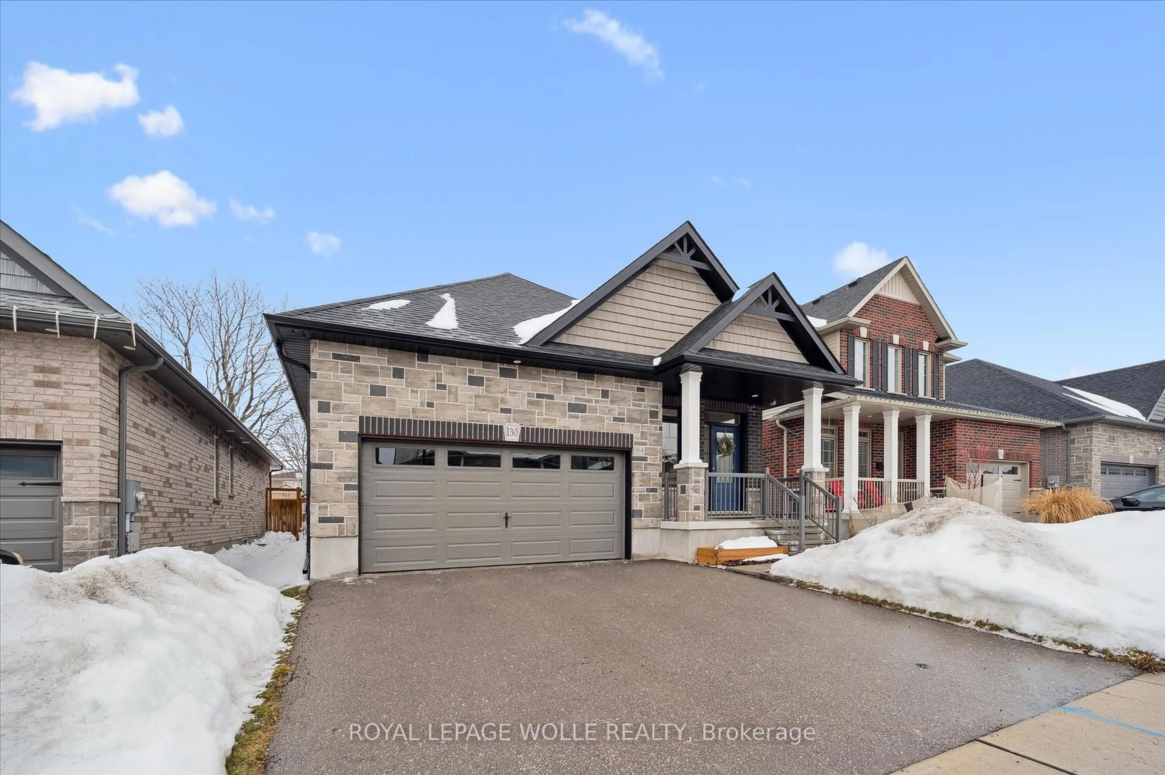 Home with brick exterior material, street for 130 Snyder Ave, Woolwich Ontario N3B 0E1