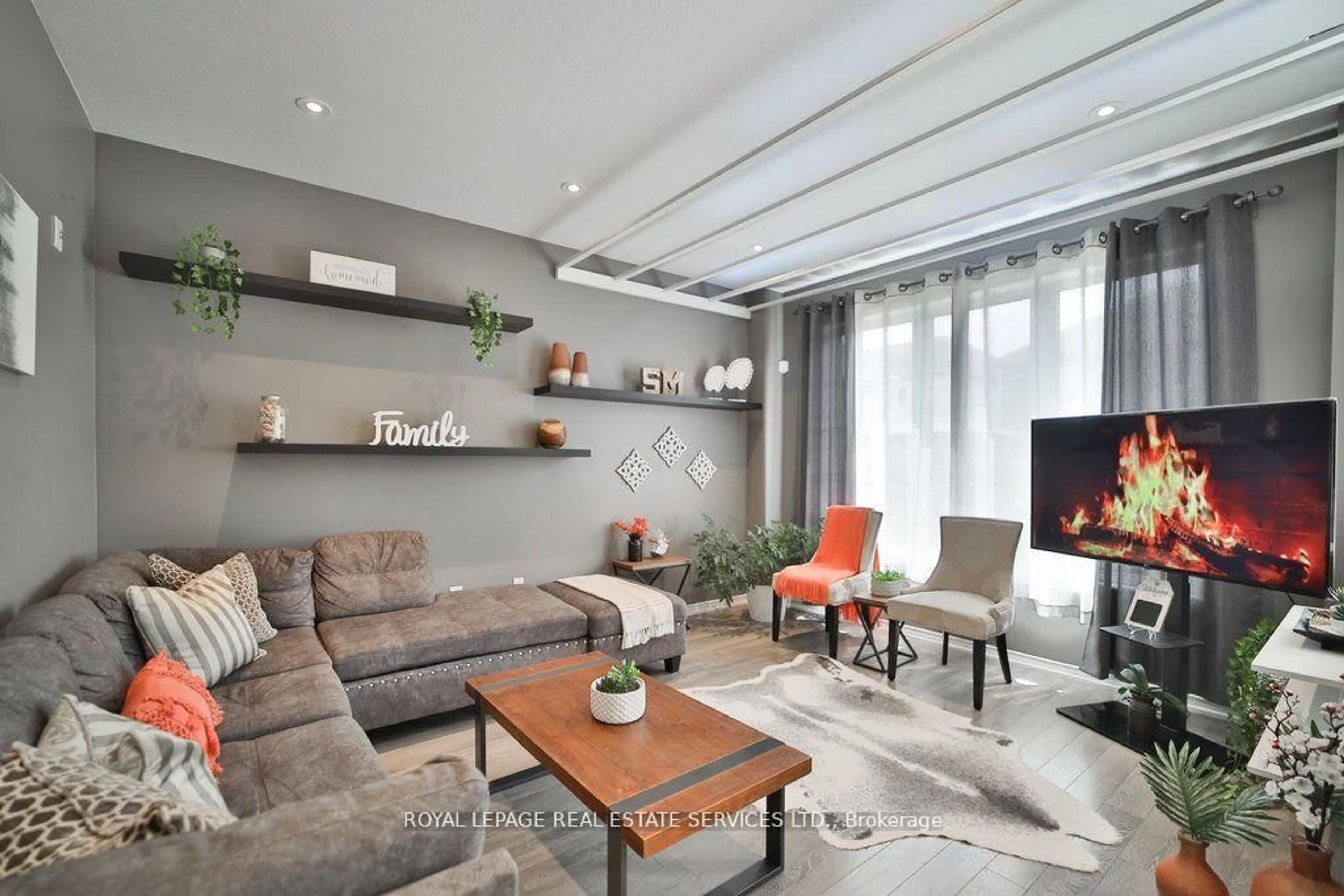 Living room with furniture, unknown for 15 Mcallistar Dr, Hamilton Ontario L0R 1C0