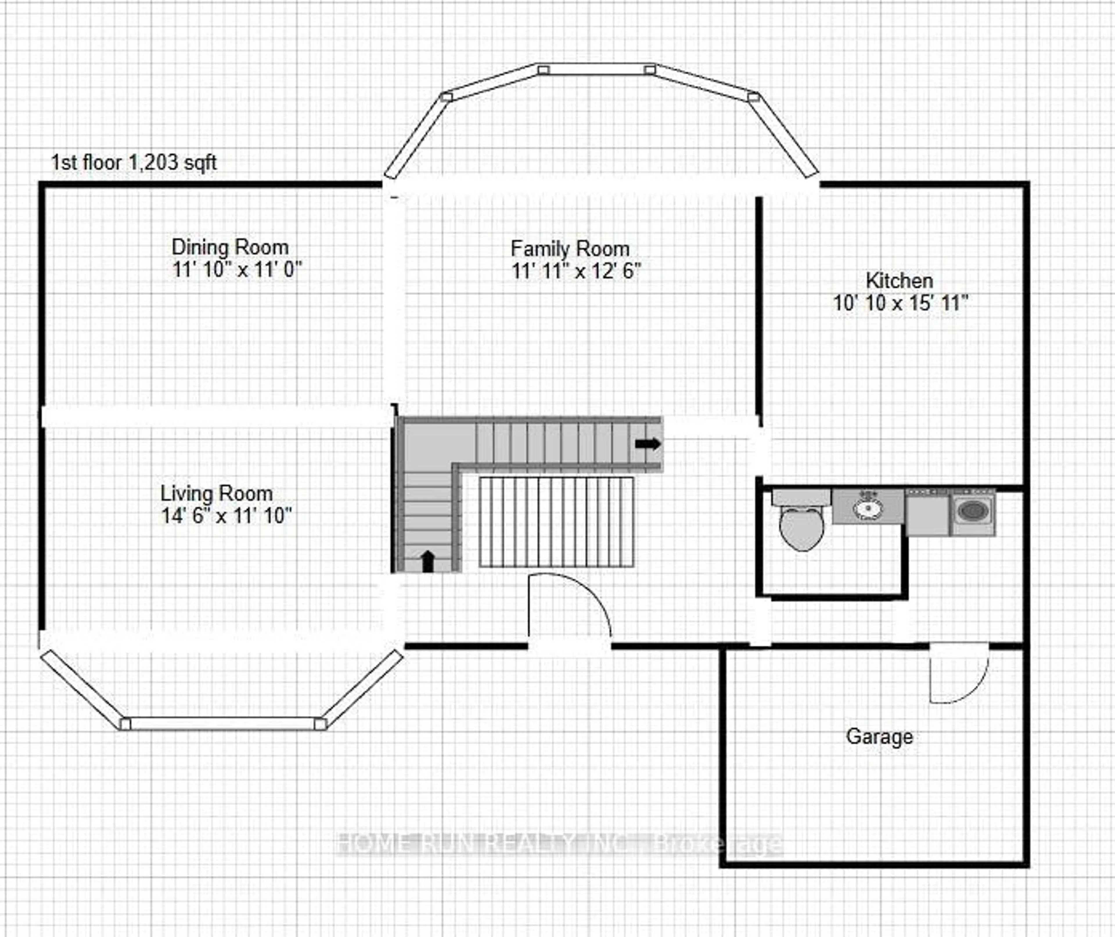 Floor plan for 224 WALDEN Dr, Ottawa Ontario K2K 2M3