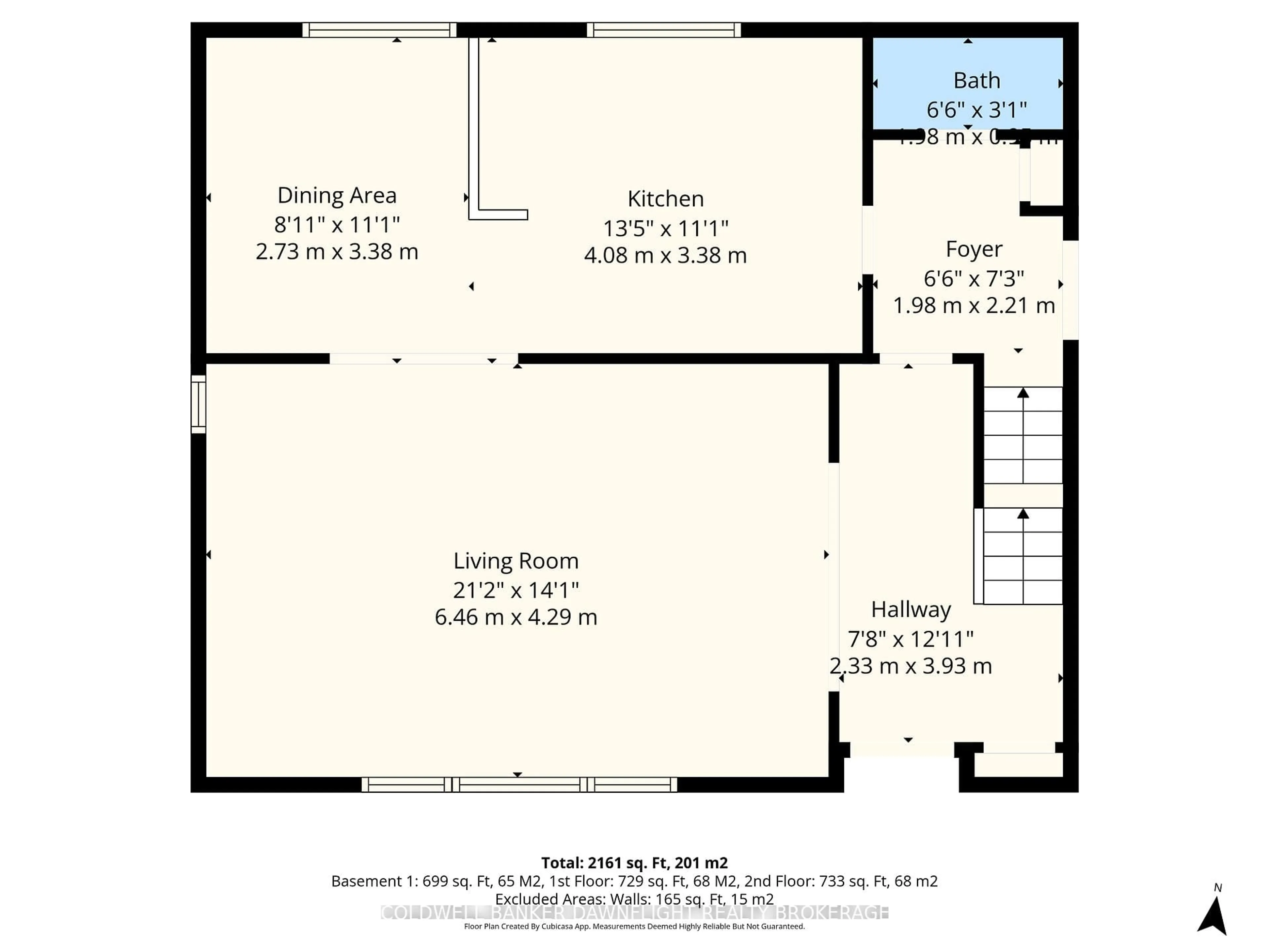 Floor plan for 115 Columbia Dr, South Huron Ontario N0M 1Y0