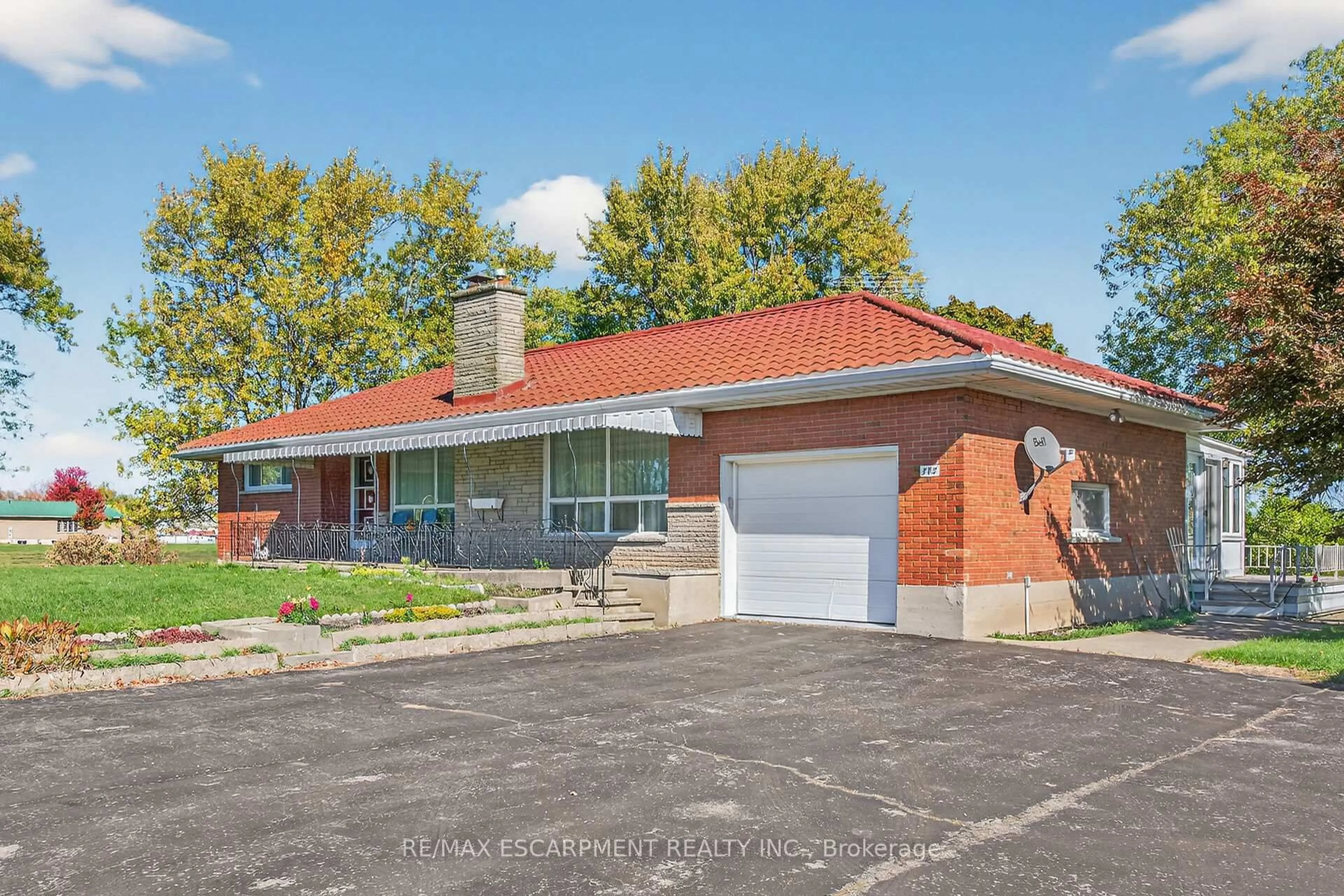 Home with brick exterior material, street for 182 Sweets Corners Rd, Haldimand Ontario N0A 1P0